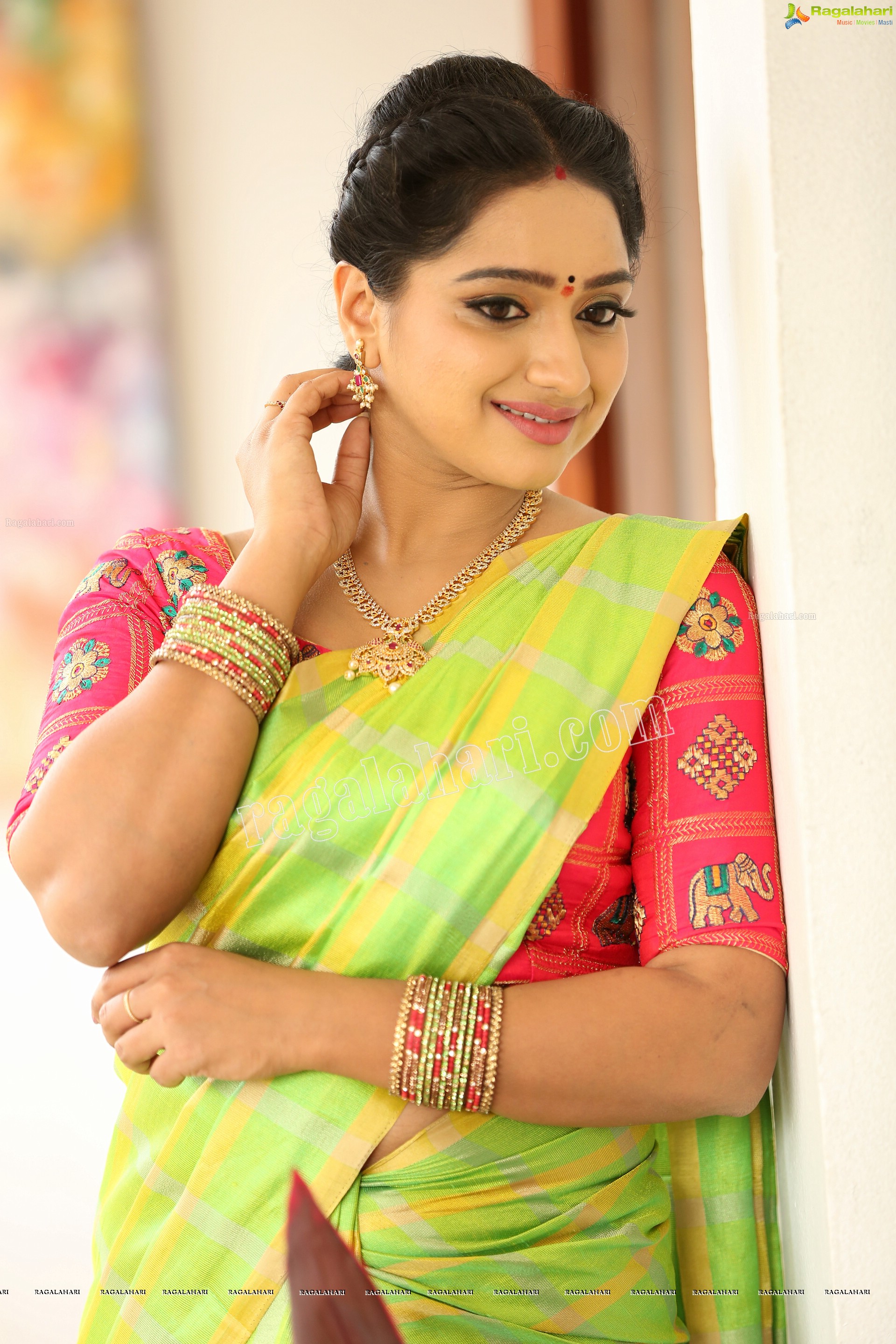 Ashika Gopal Padukone at Kathalo Rajakumari TV Serial Sets - HD Gallery