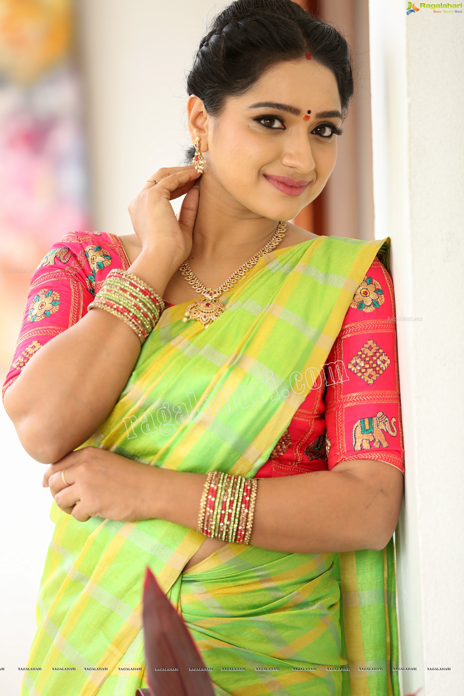 Ashika Gopal Padukone at Kathalo Rajakumari TV Serial Sets - HD Gallery