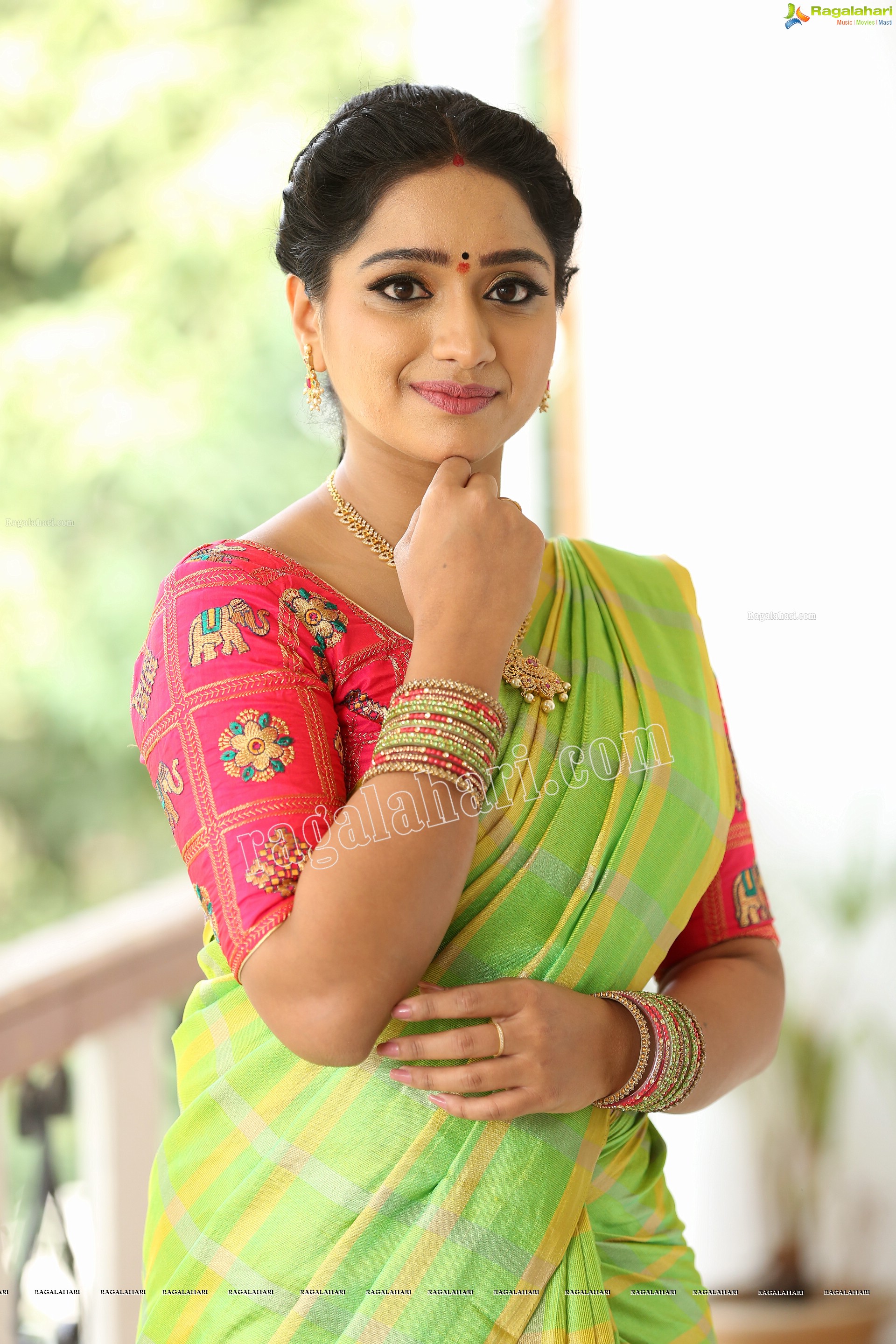 Ashika Gopal Padukone at Kathalo Rajakumari TV Serial Sets - HD Gallery