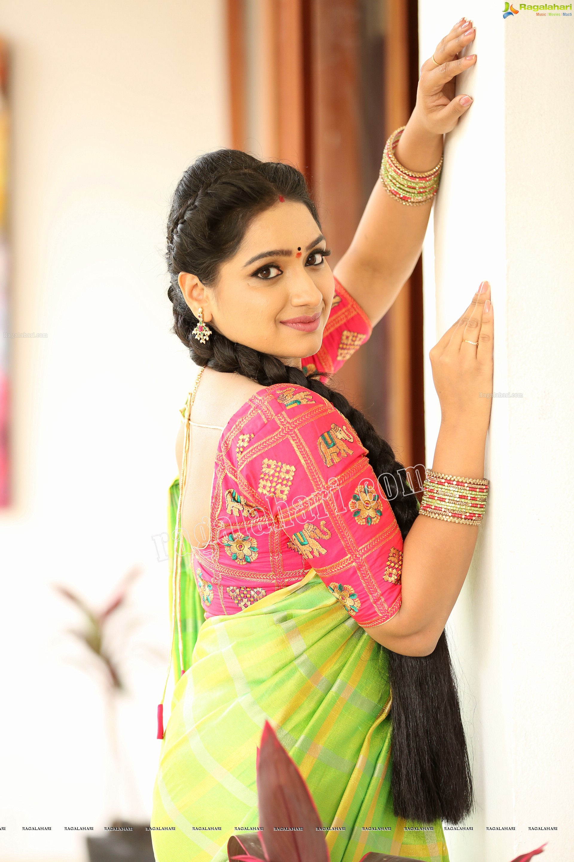 Ashika Gopal Padukone at Kathalo Rajakumari TV Serial Sets - HD Gallery