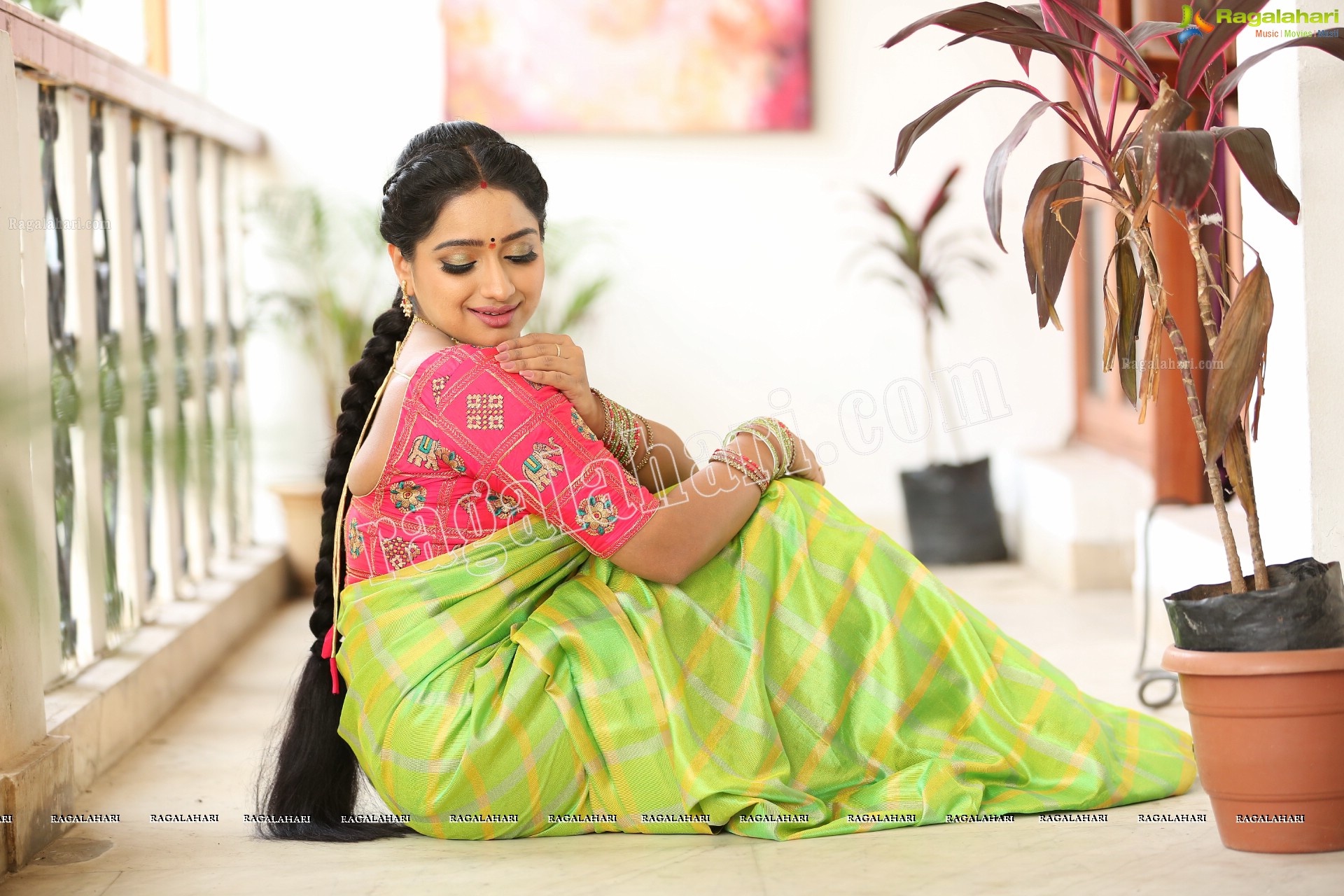 Ashika Gopal Padukone at Kathalo Rajakumari TV Serial Sets - HD Gallery