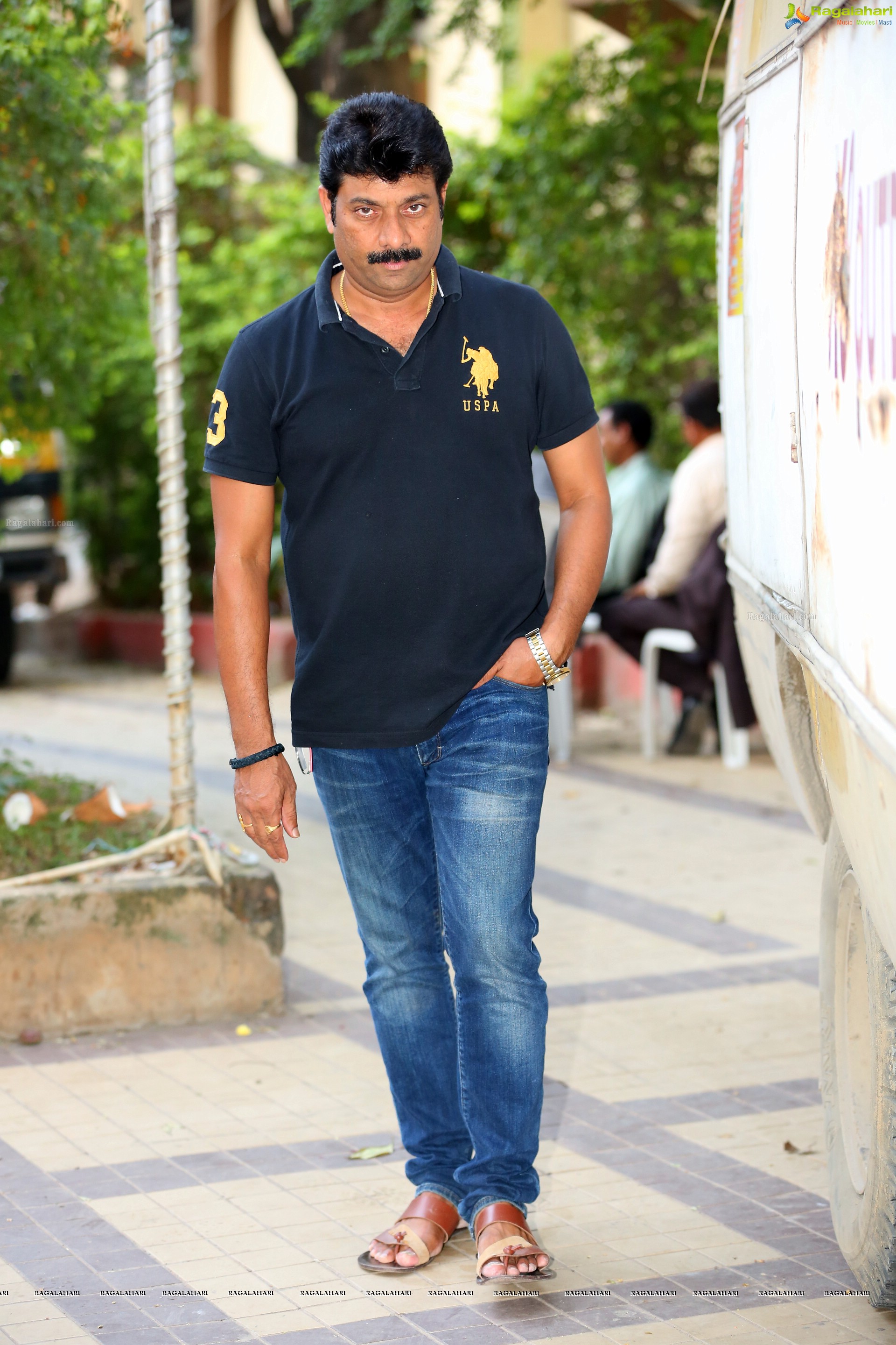 Ashok (Roja Serial Producer) at Serial Sets (High Definition Photos)