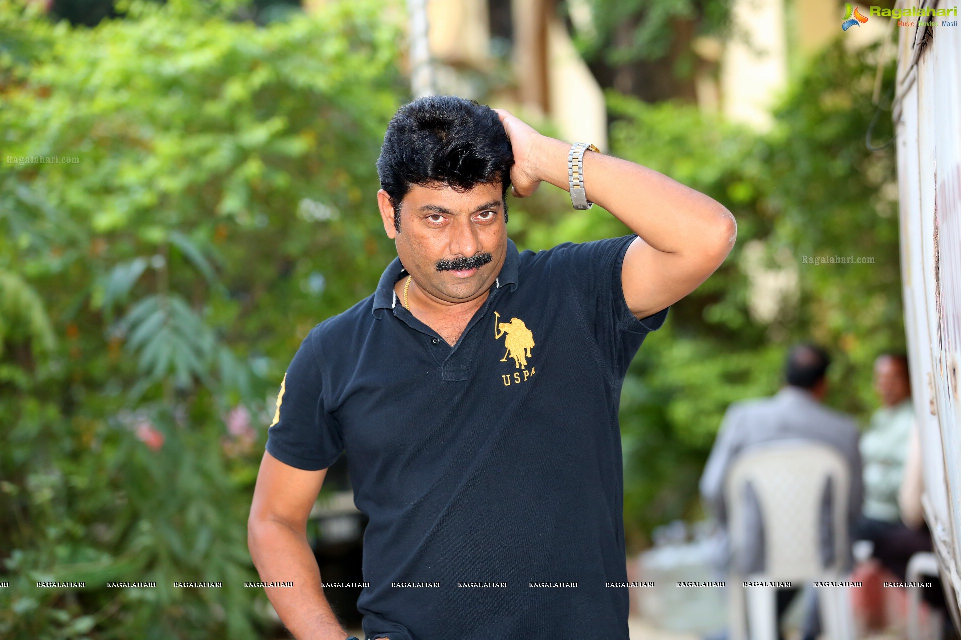 Ashok (Roja Serial Producer) at Serial Sets (High Definition Photos)