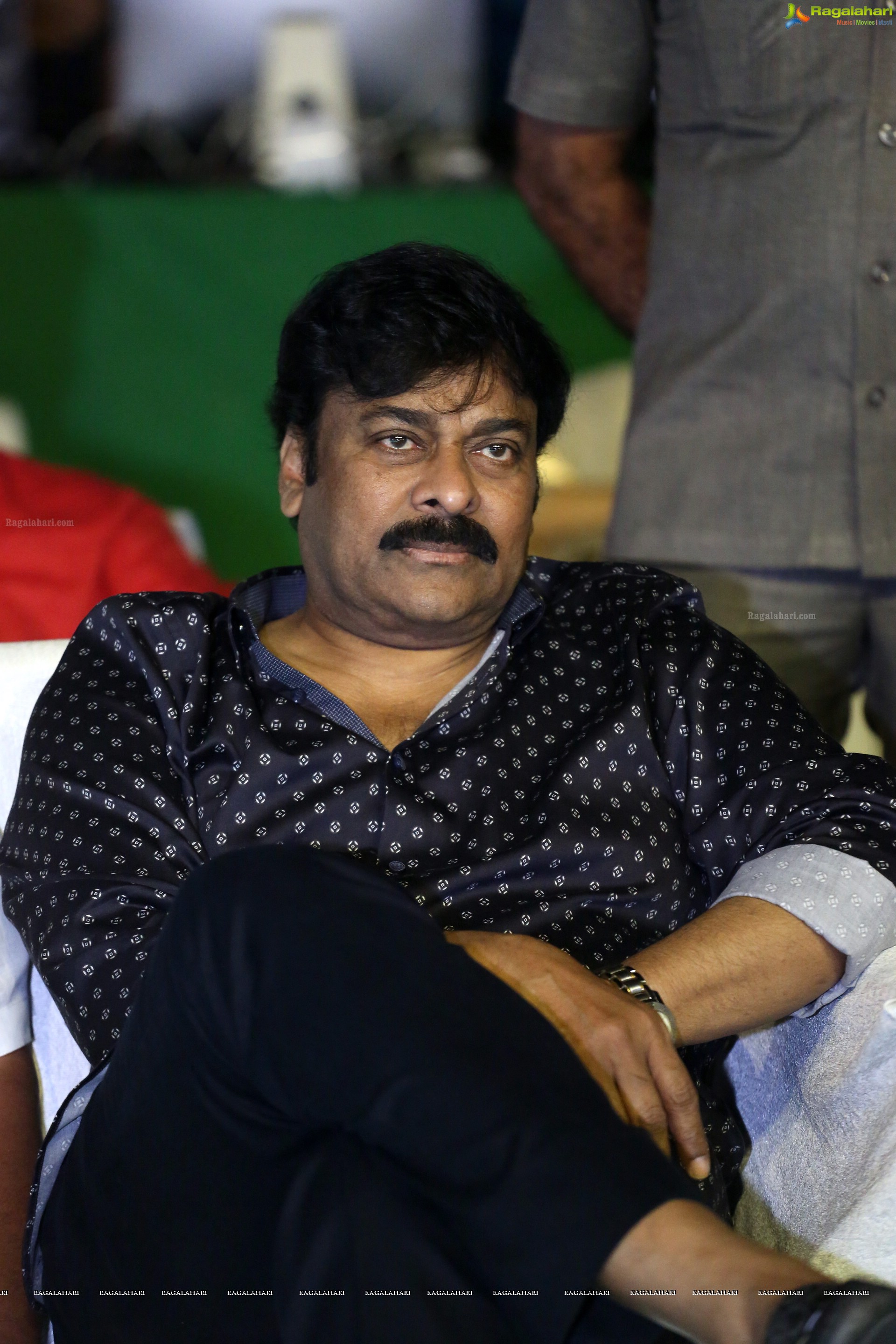 Chiranjeevi at Arjun Suravaram Pre-Release Event