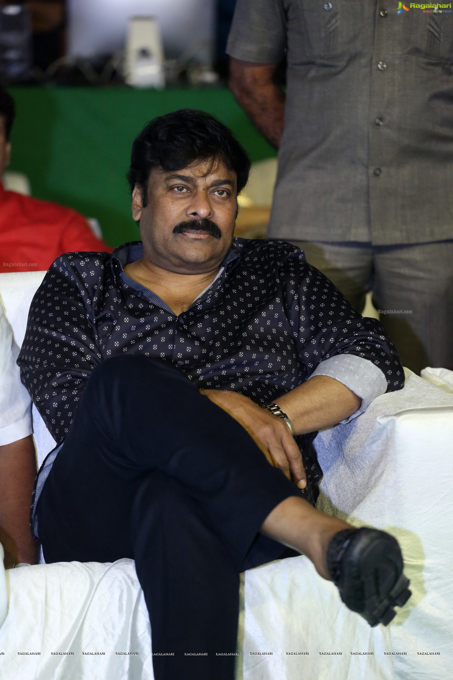 Chiranjeevi at Arjun Suravaram Pre-Release Event