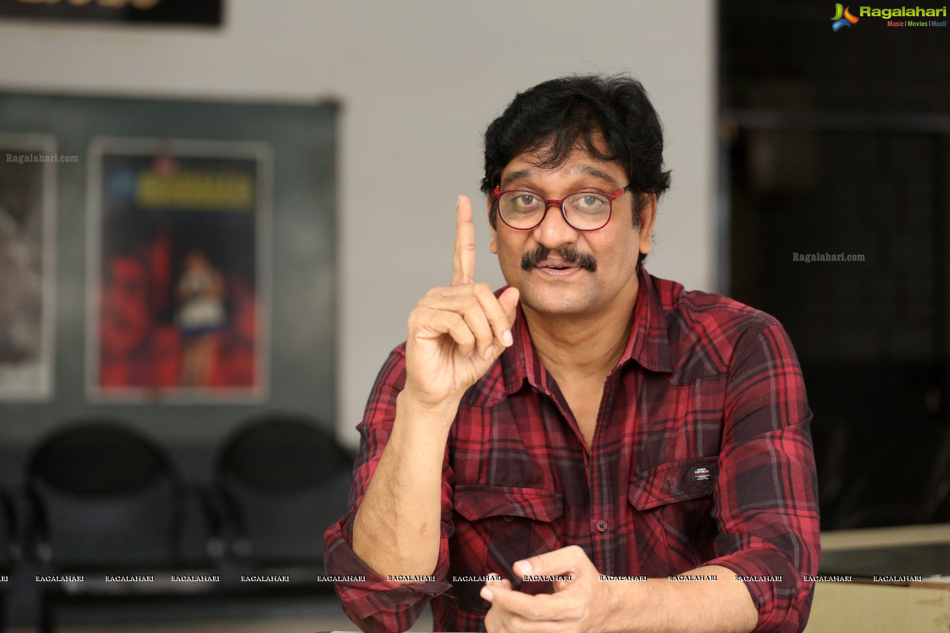 Director Devi Prasad at Tholu Bommalata Movie Interview