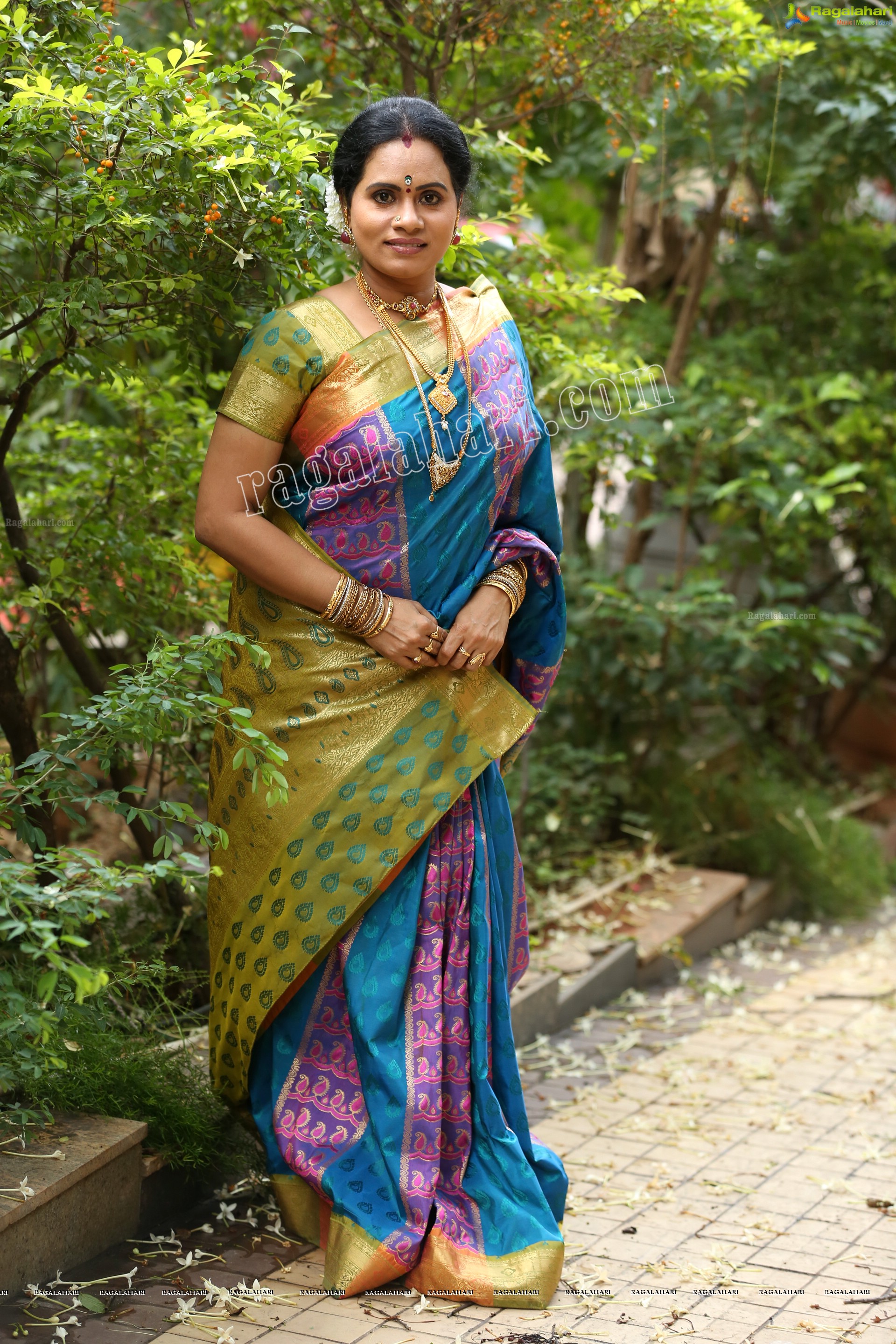 Dhana Lakshmi at Agnisakshi Serial Sets HD Gallery, Images