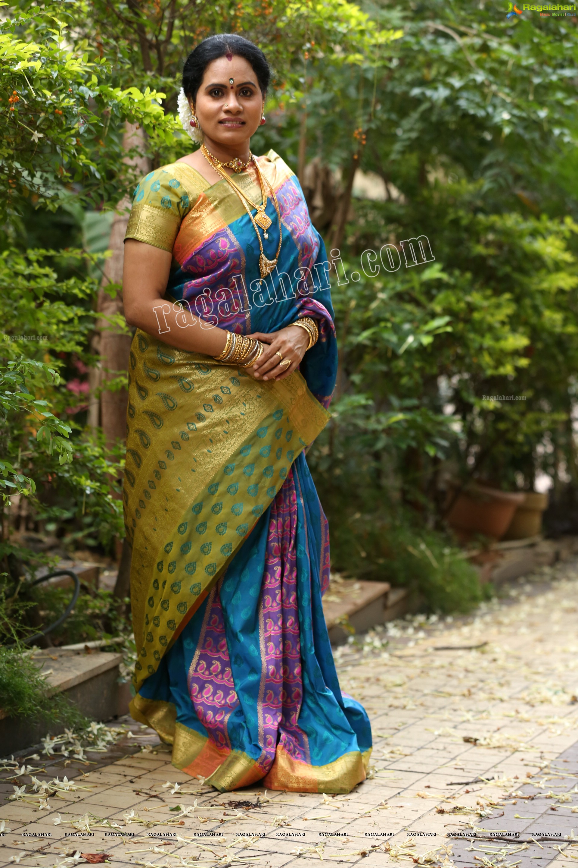 Dhana Lakshmi at Agnisakshi Serial Sets HD Gallery, Images