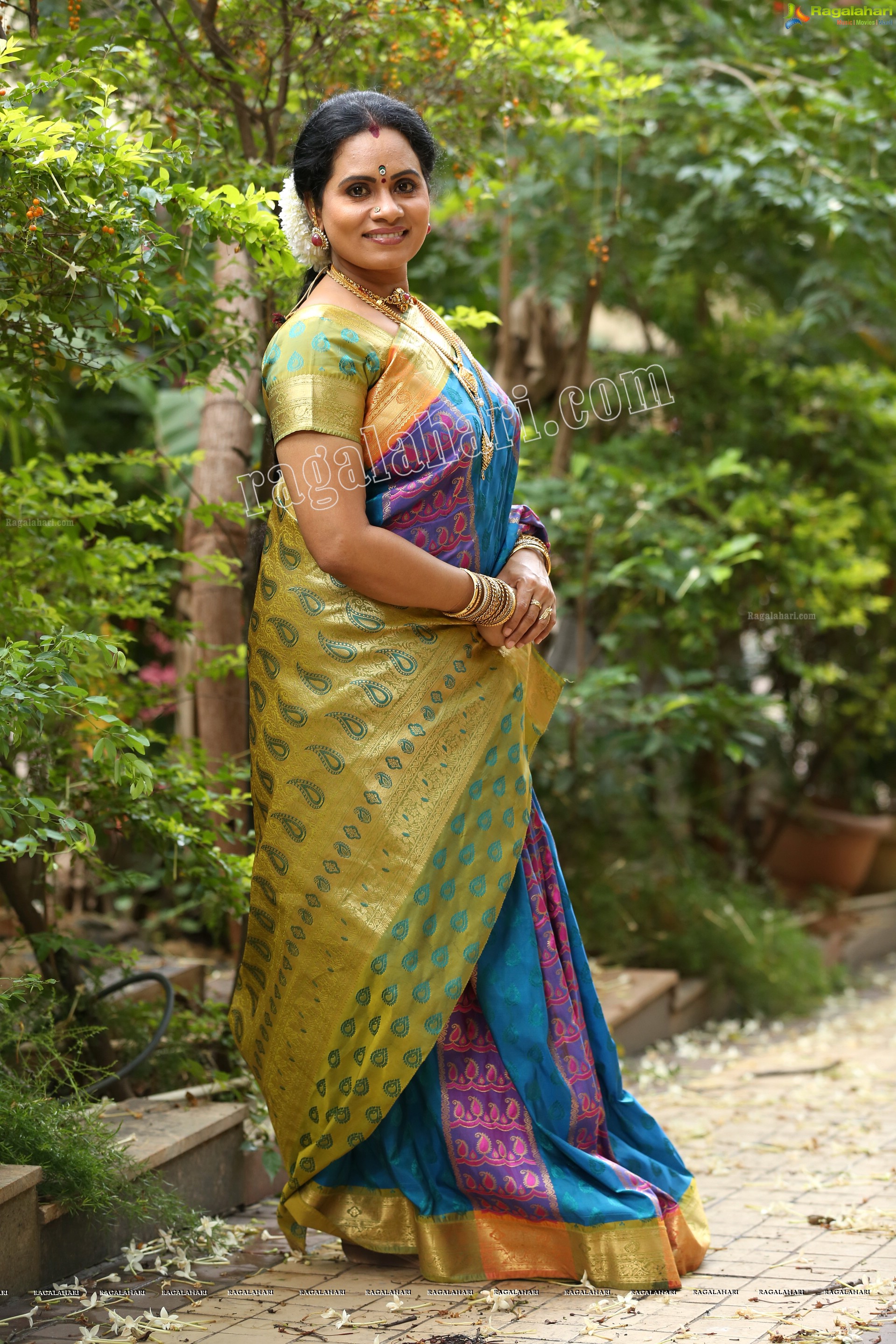 Dhana Lakshmi at Agnisakshi Serial Sets HD Gallery, Images