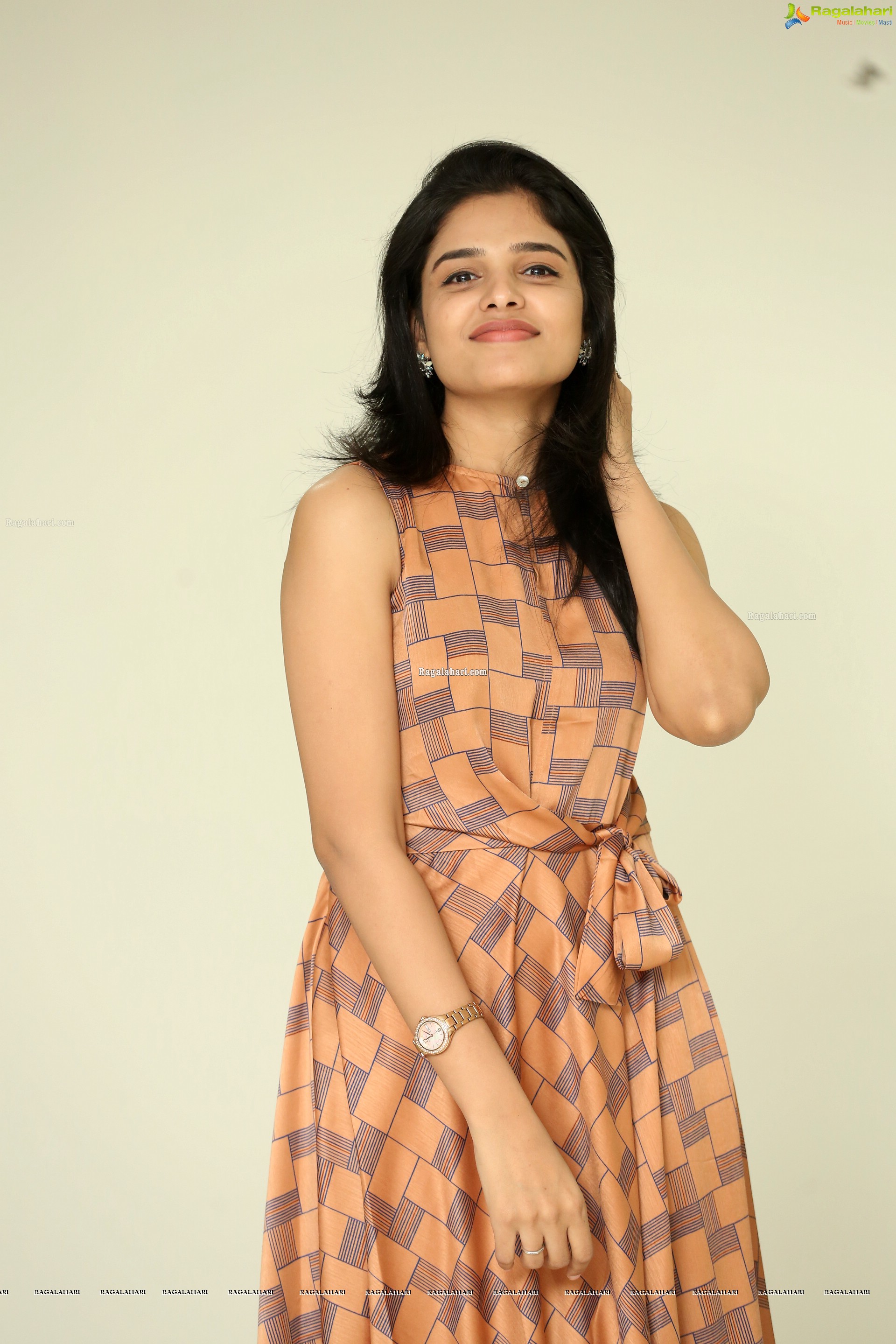 Harshitha Chowdary at Tholubommalata Movie Press Meet - HD Gallery