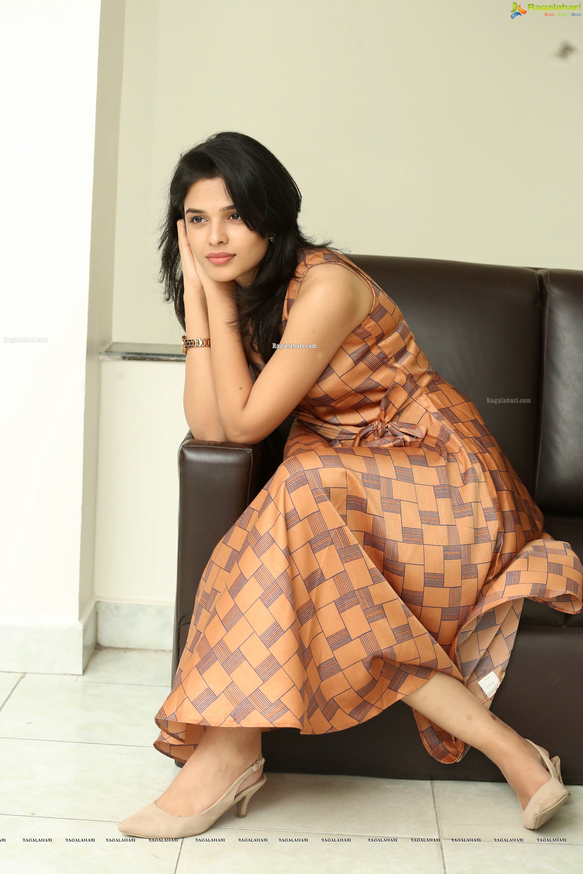 Harshitha Chowdary at Tholubommalata Movie Press Meet - HD Gallery