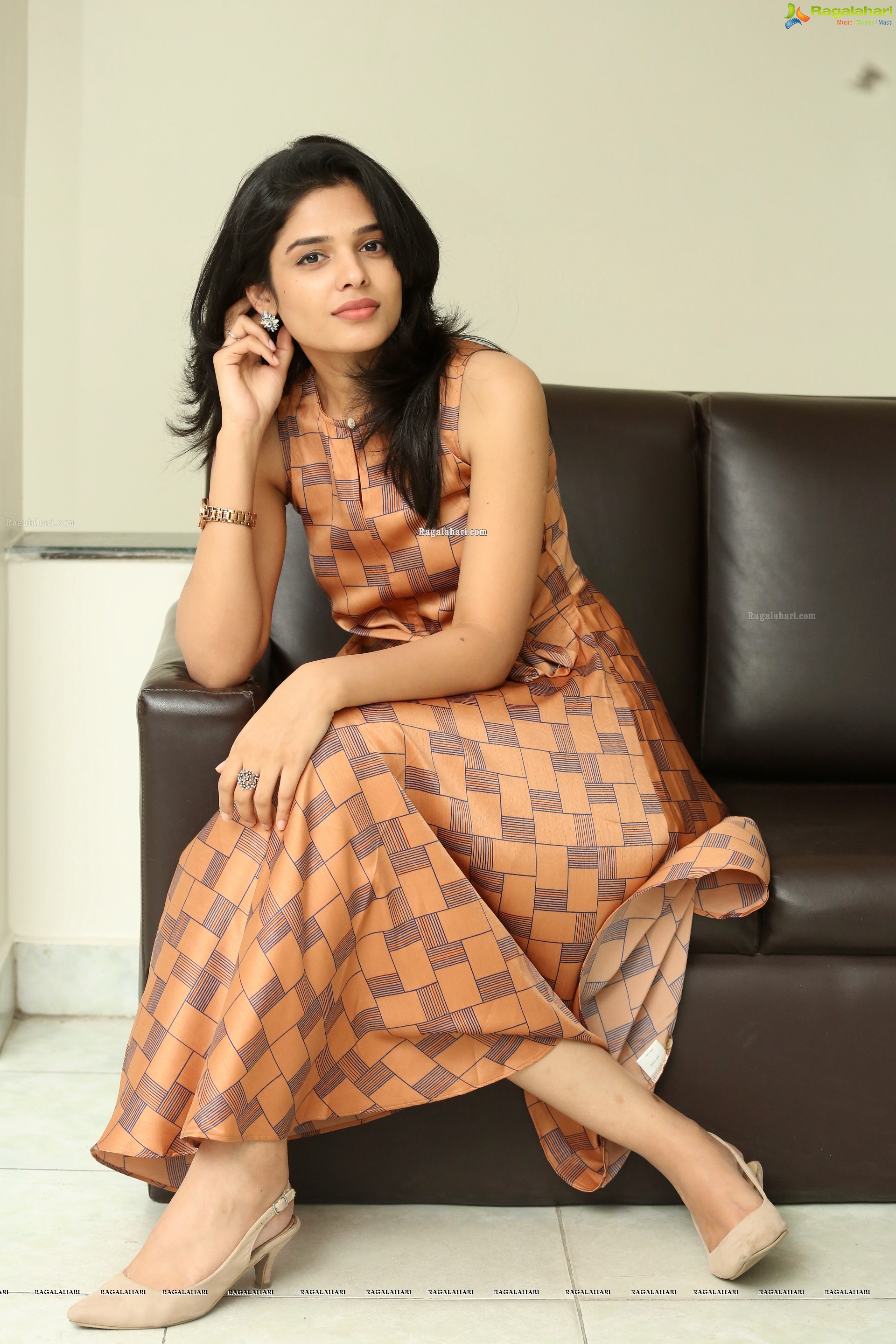 Harshitha Chowdary at Tholubommalata Movie Press Meet - HD Gallery