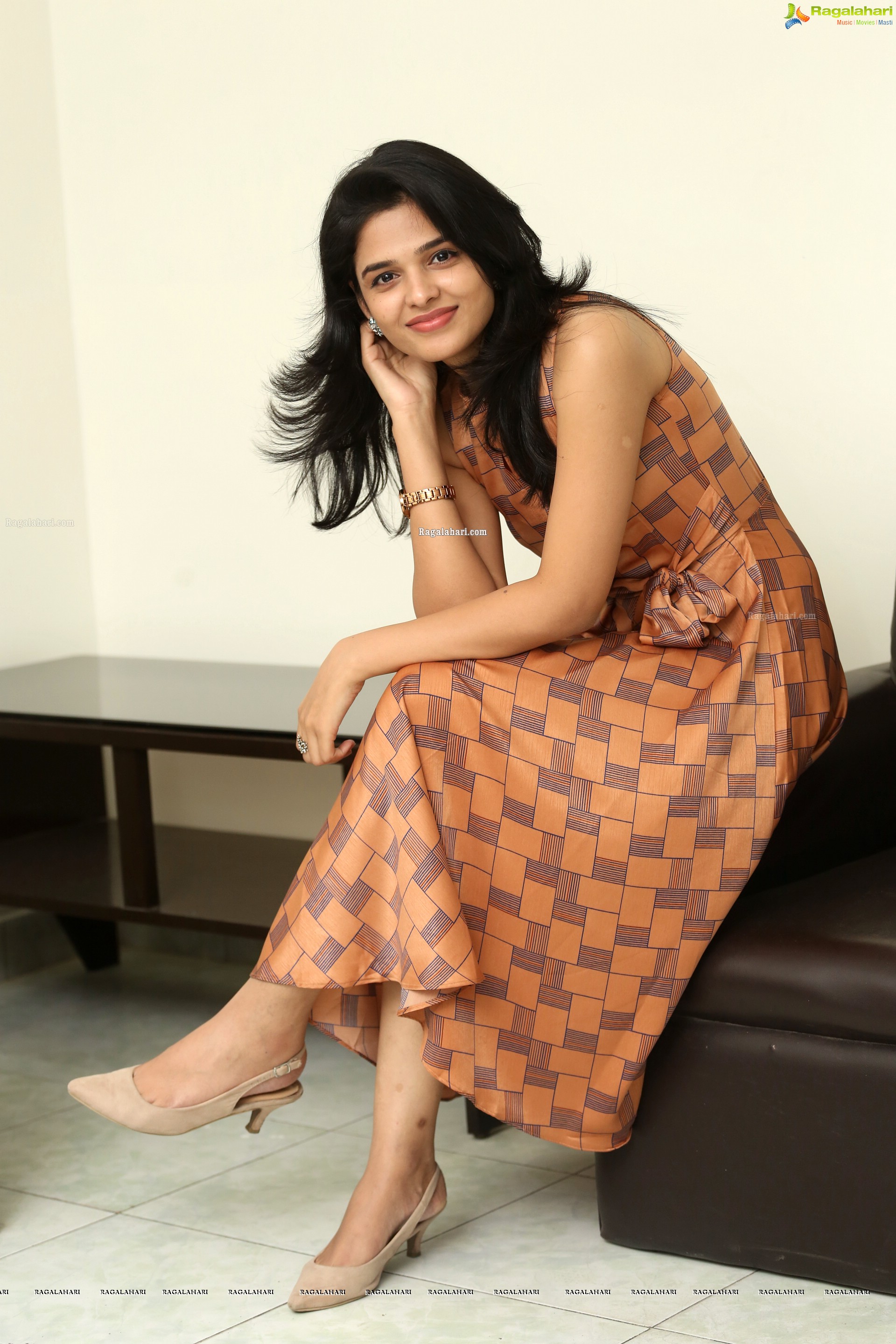 Harshitha Chowdary at Tholubommalata Movie Press Meet - HD Gallery