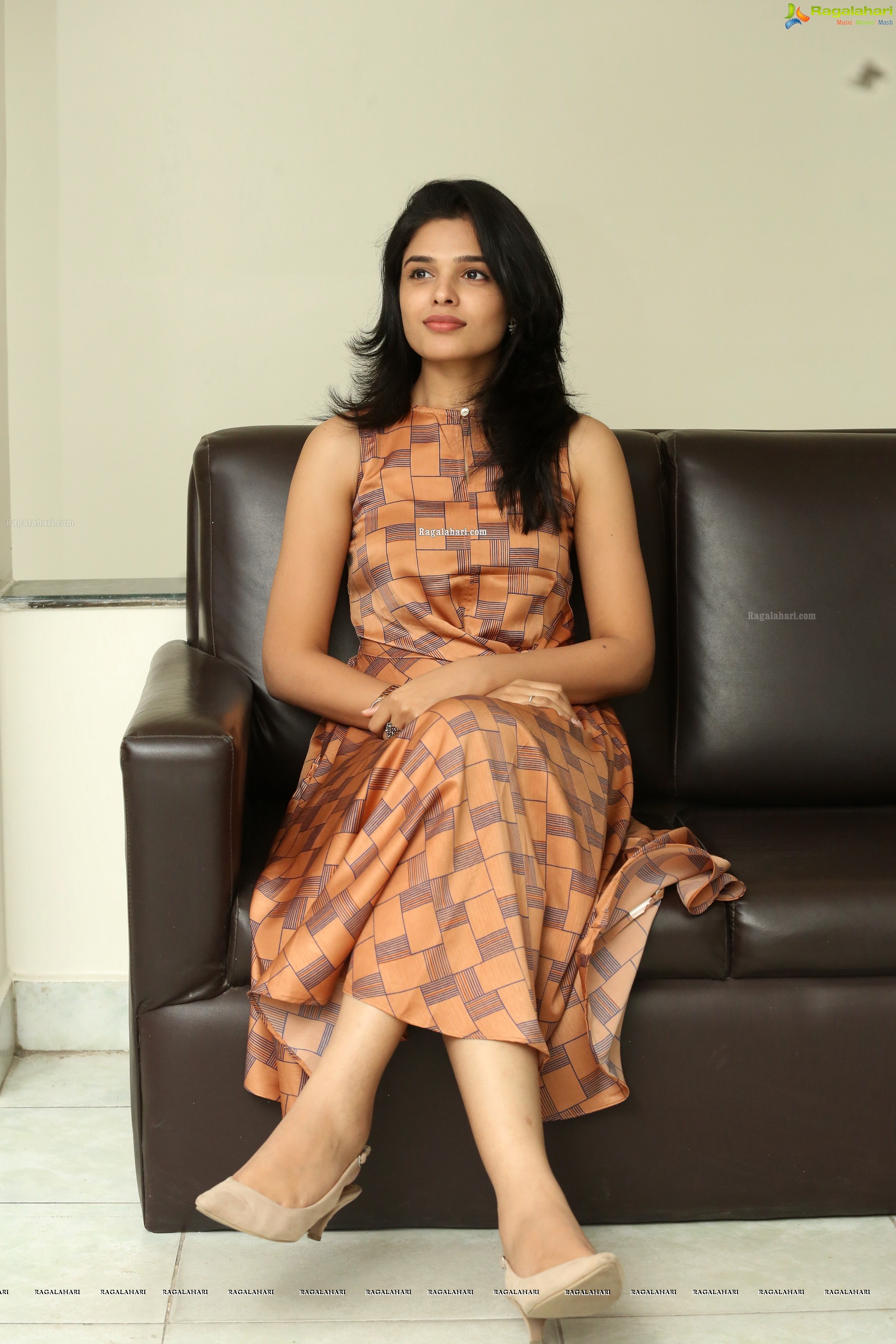 Harshitha Chowdary at Tholubommalata Movie Press Meet - HD Gallery