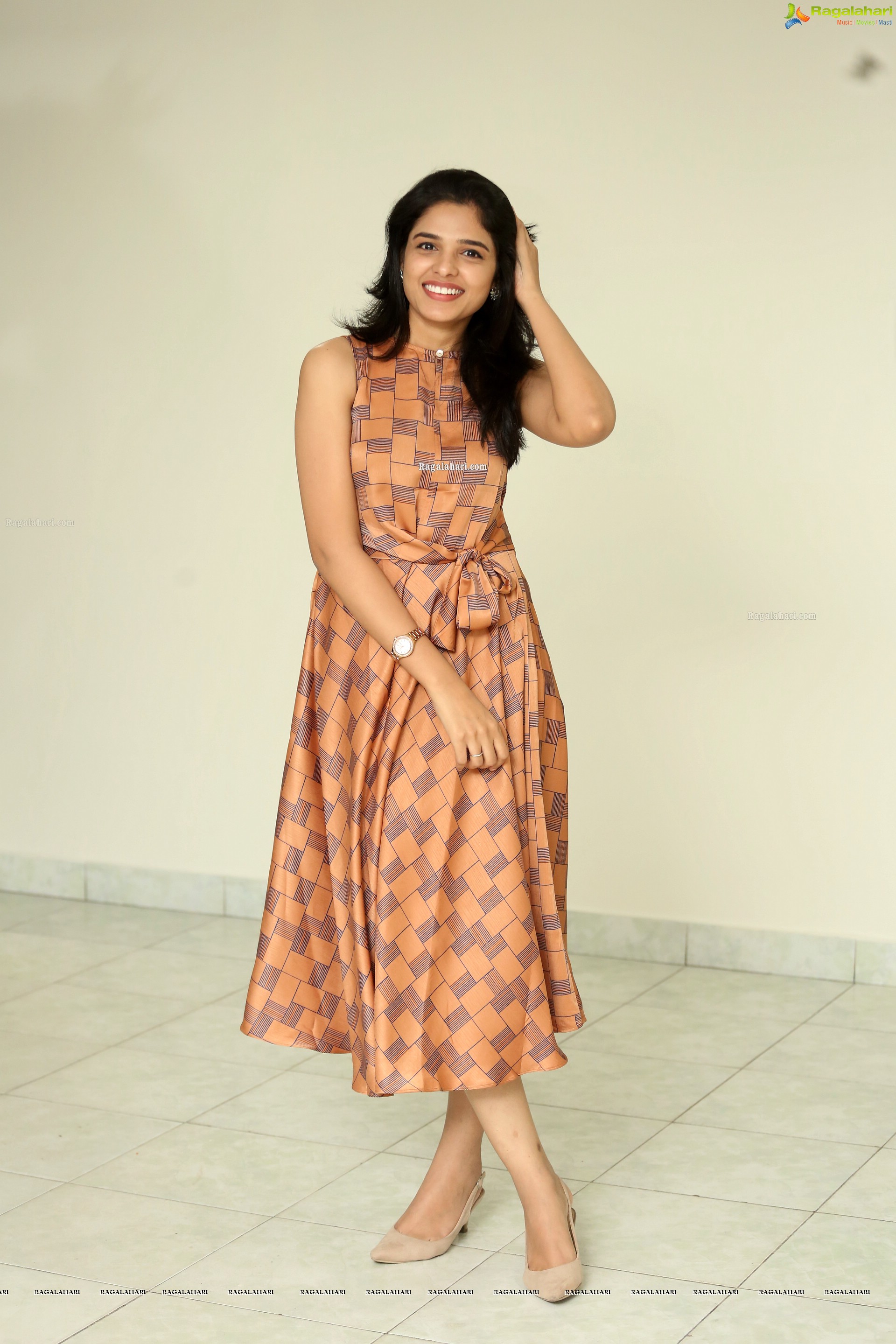 Harshitha Chowdary at Tholubommalata Movie Press Meet - HD Gallery