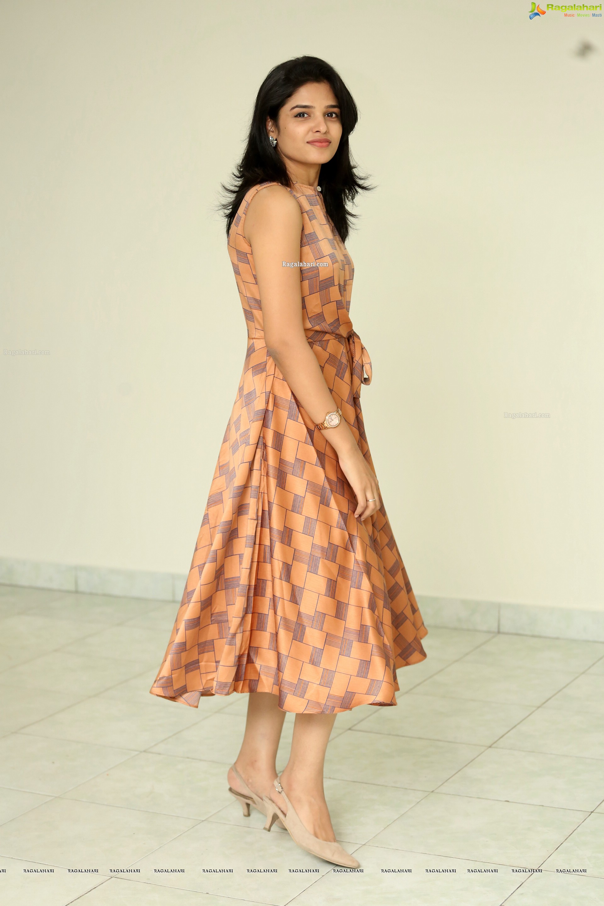 Harshitha Chowdary at Tholubommalata Movie Press Meet - HD Gallery