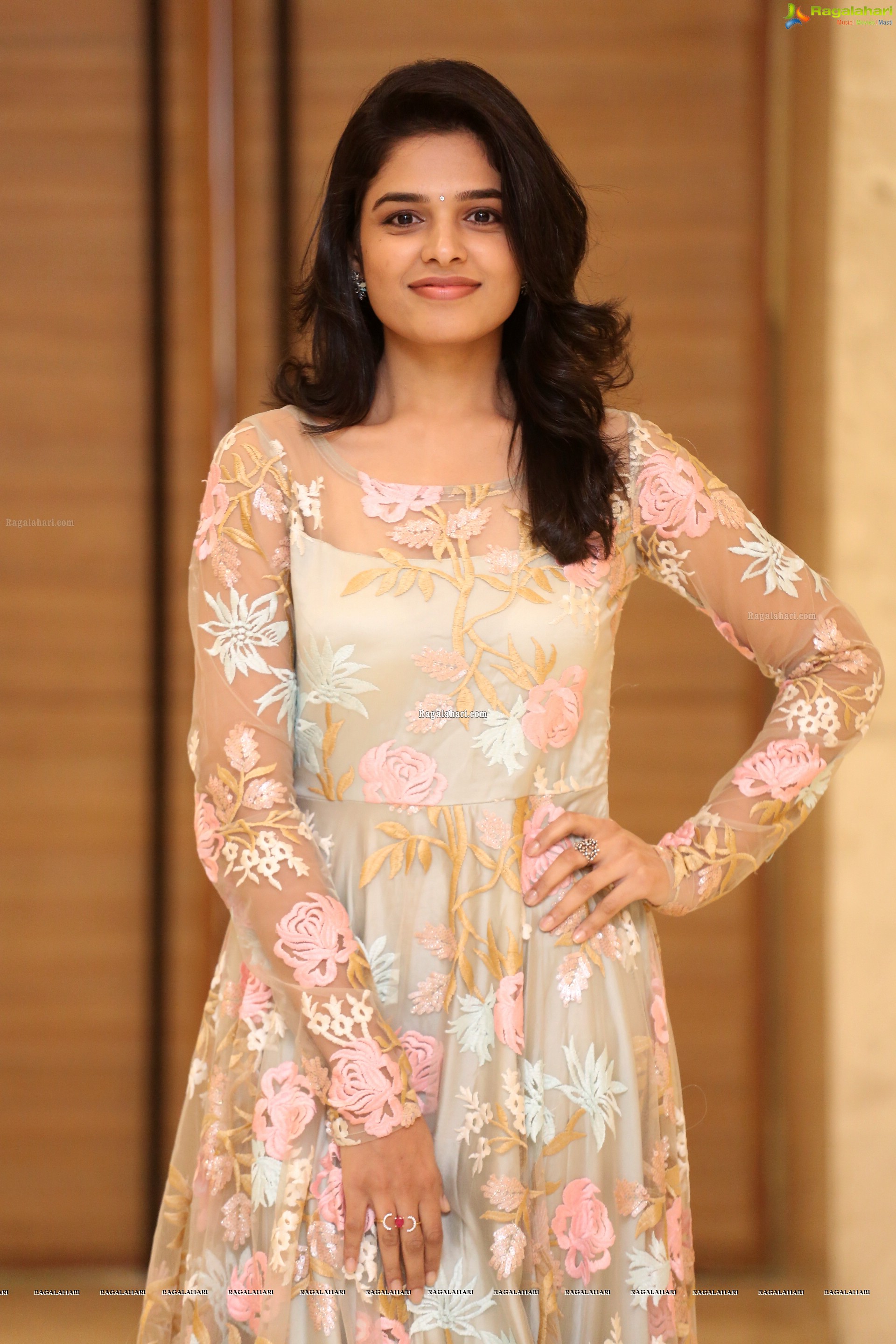 Harshitha Chowdary at Tholubommalata Movie Pre-Release Event HD Gallery, Images