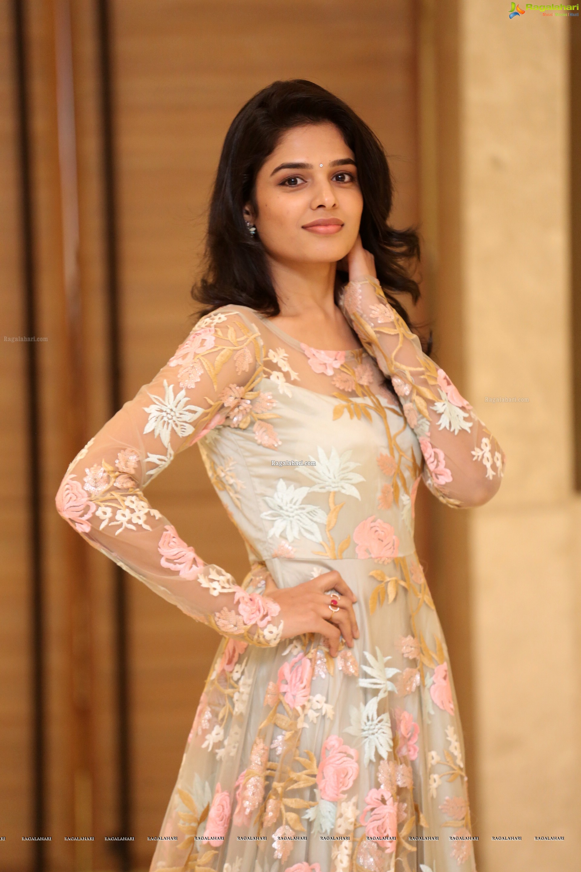 Harshitha Chowdary at Tholubommalata Movie Pre-Release Event HD Gallery, Images