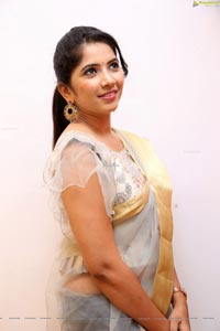 Anchor Indu at Kanchipuram GRT Silks Launch