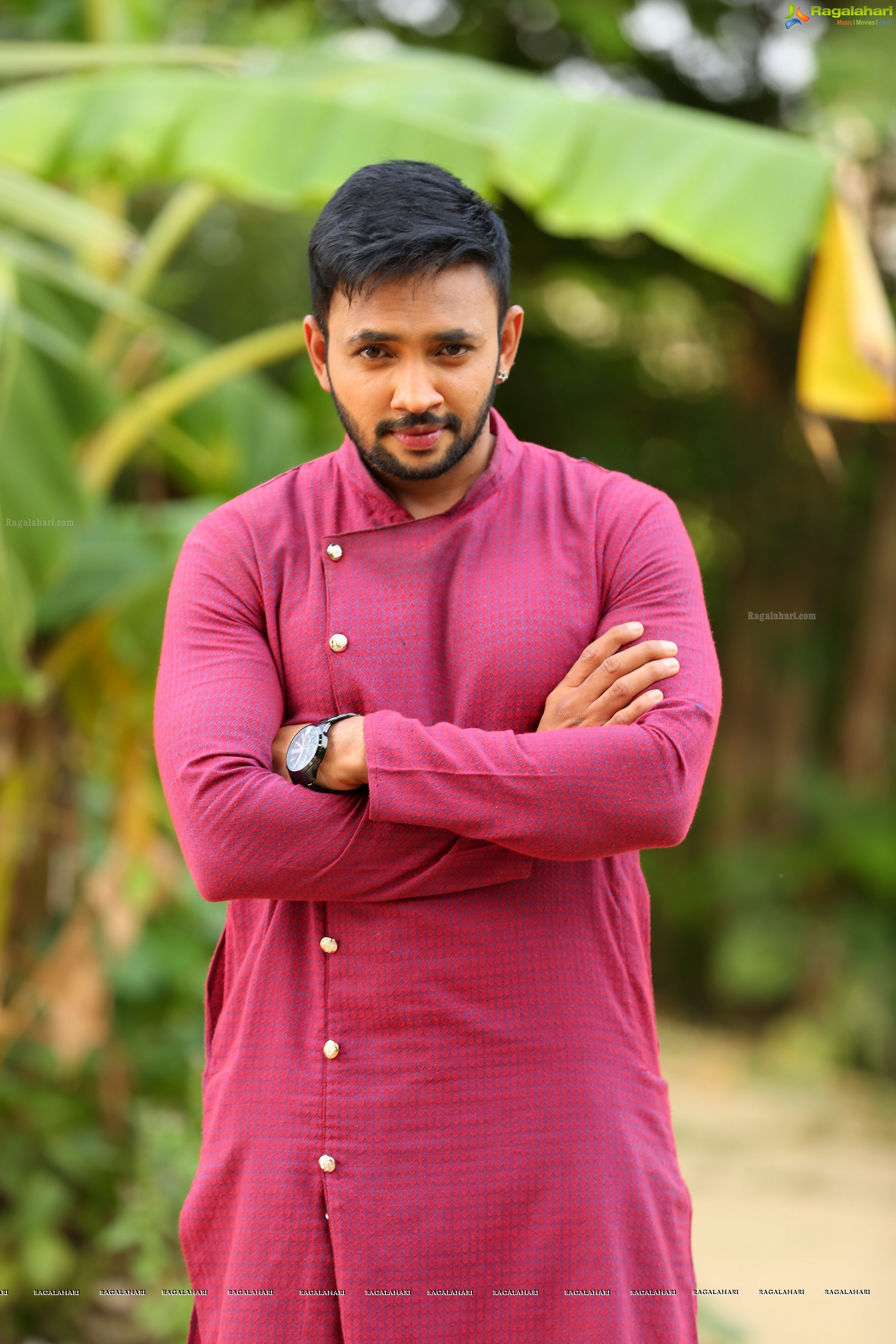 Krishna Reddy at Bangaru Panjaram Serial Sets HD Gallery, Images