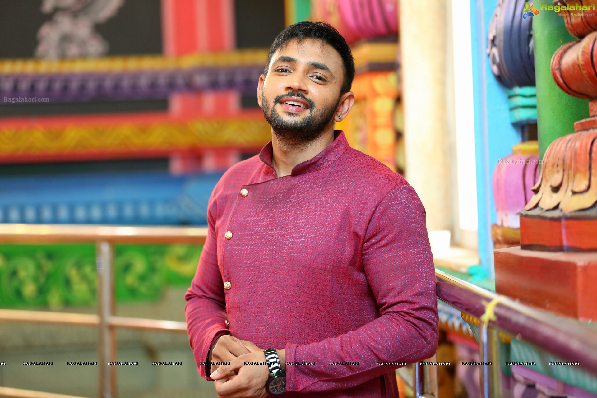 Krishna Reddy at Bangaru Panjaram Serial Sets HD Gallery, Images