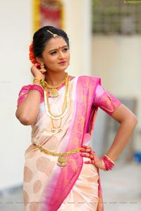 Likitha Murthy at Bangaru Panjaram Serial Sets