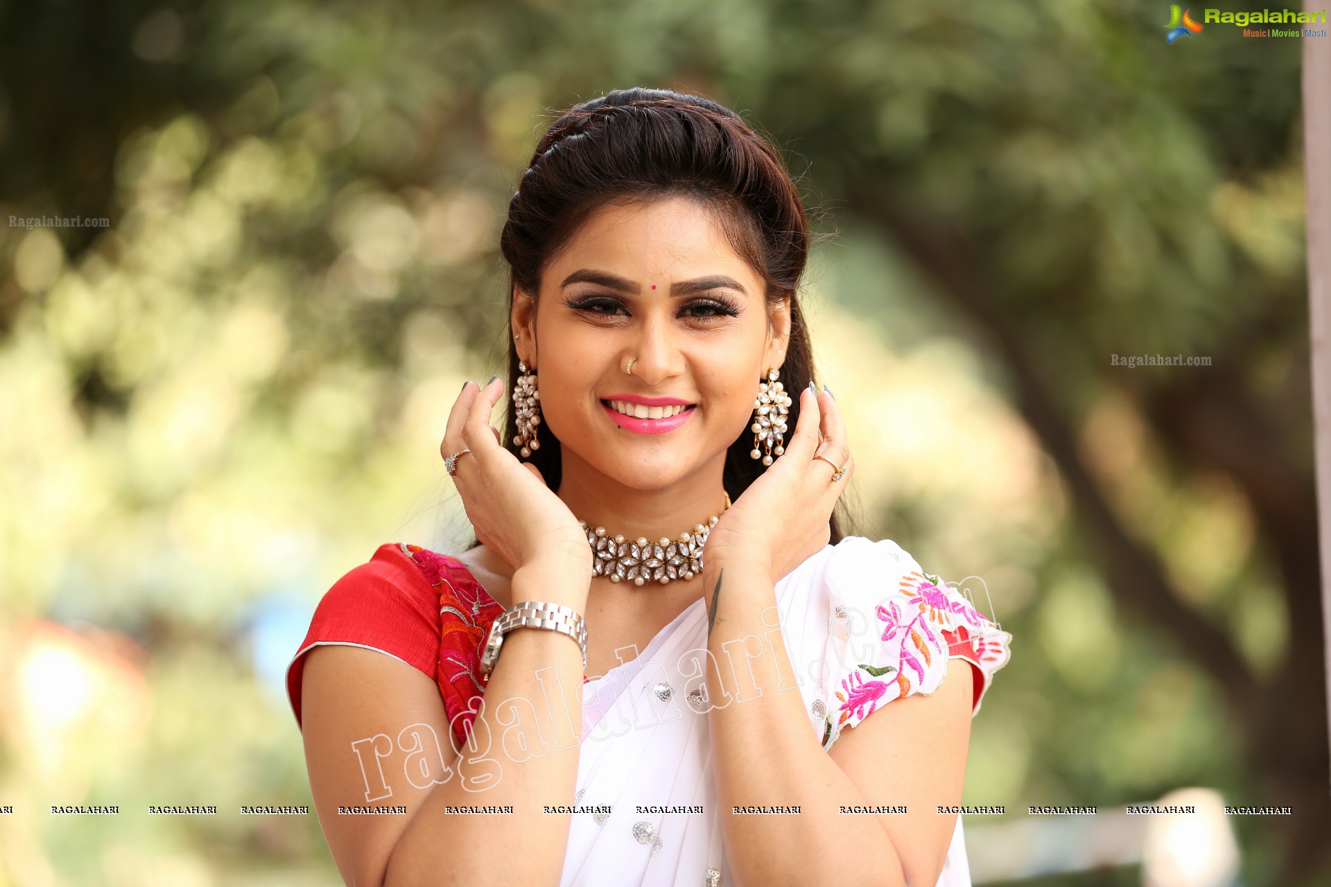 Madhu Reddy at Kathalo Rajakumari TV Serial Sets - HD Gallery