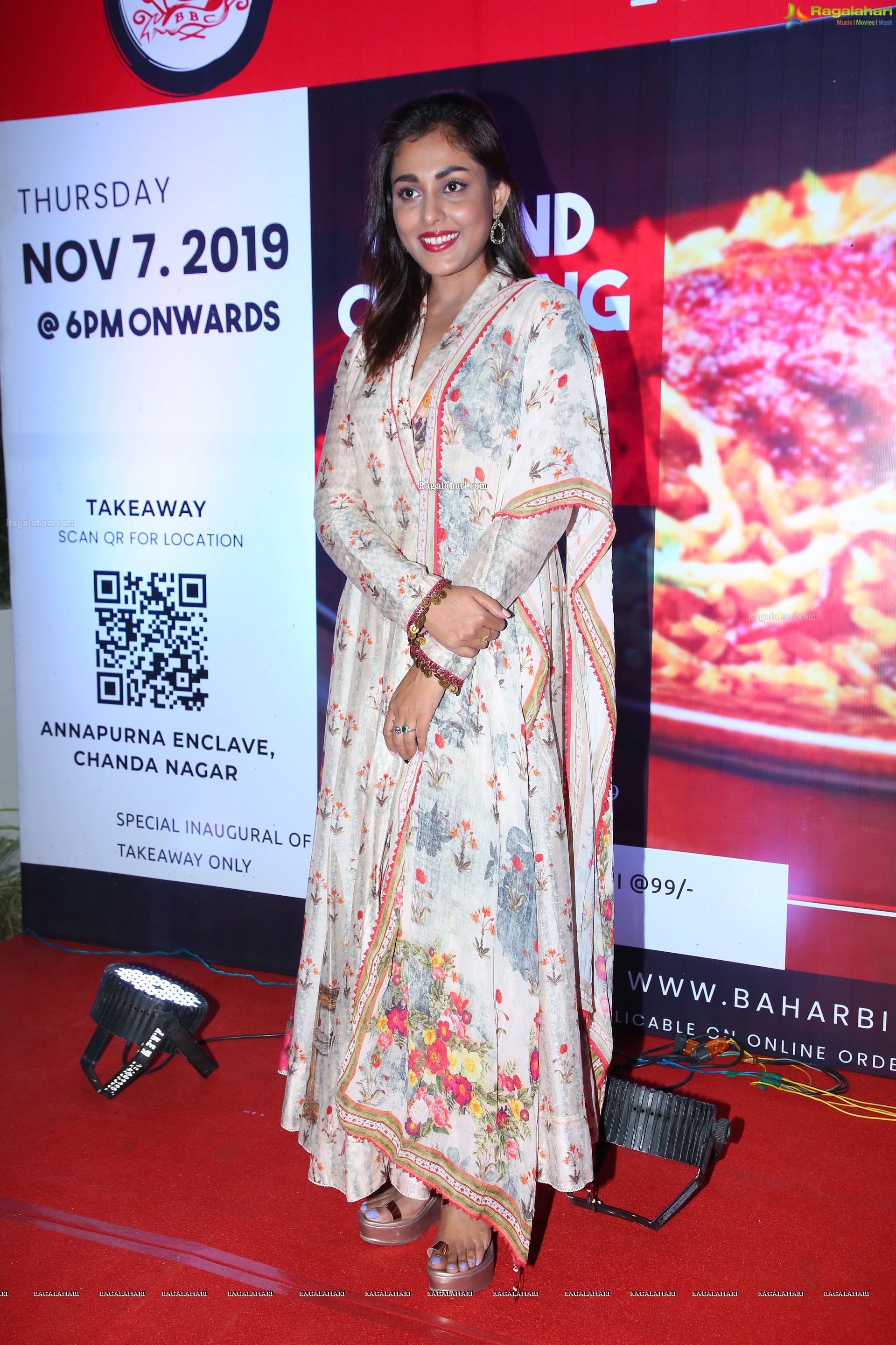 Madhu Shalini at Bahar Biryani Cafe Takeaway Outlet Launch