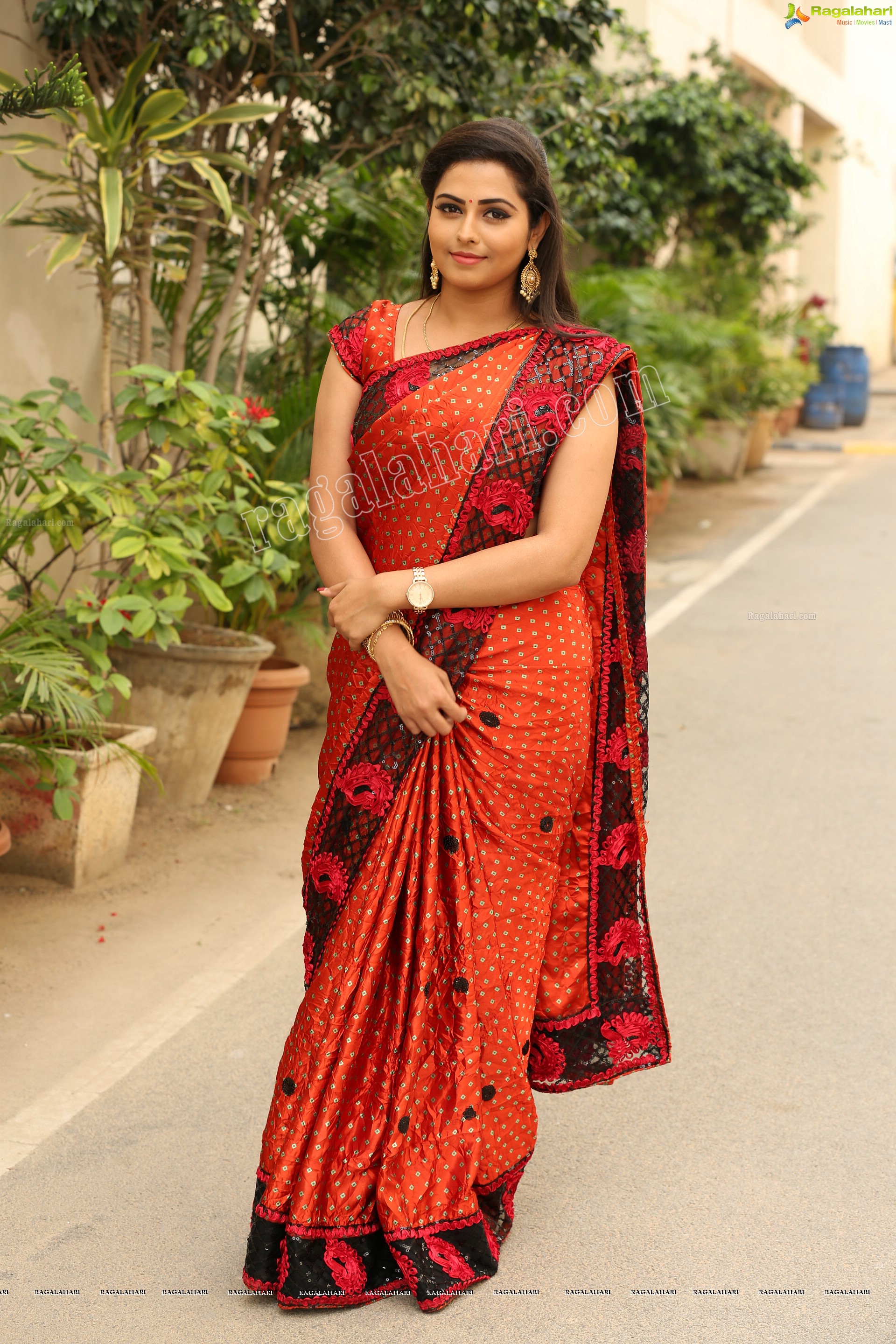 Madhubala at Ninne Pelladatha TV Serial Sets - HD Gallery