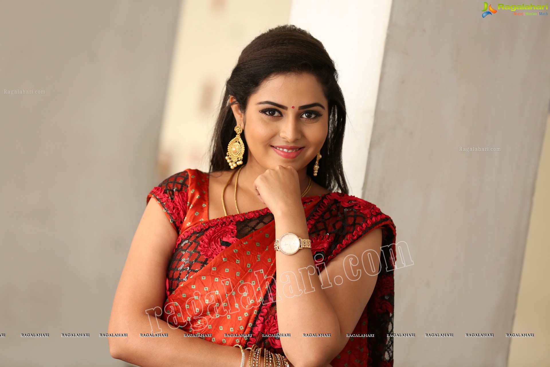 Madhubala at Ninne Pelladatha TV Serial Sets - HD Gallery