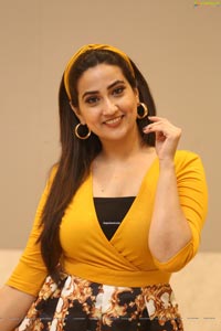 Manjusha at Action Pre-Release