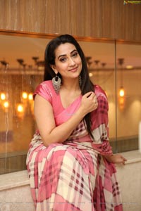 Manjusha in Georgette Saree