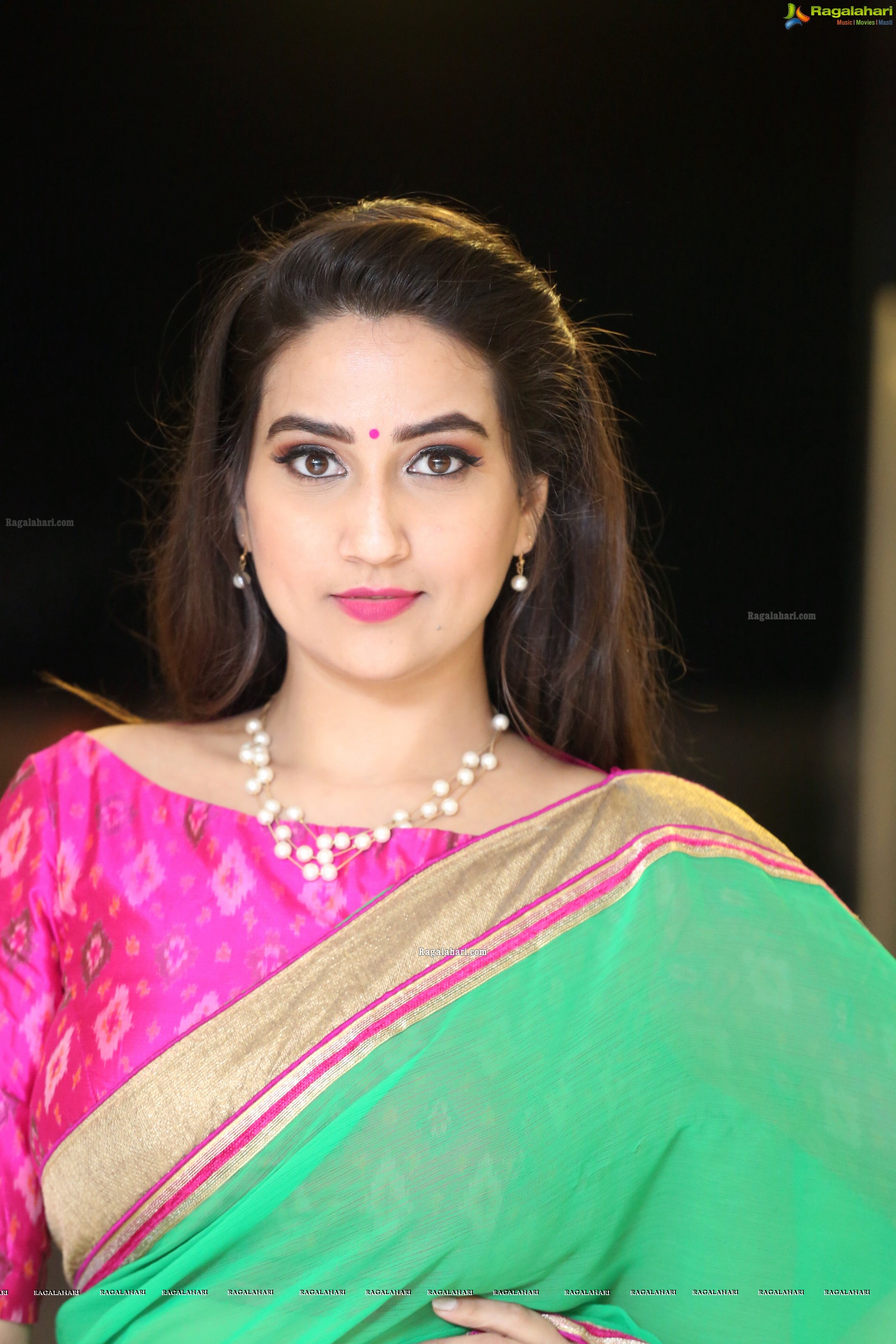 Manjusha at Tholu Bommalata Pre-Release HD Gallery, Images