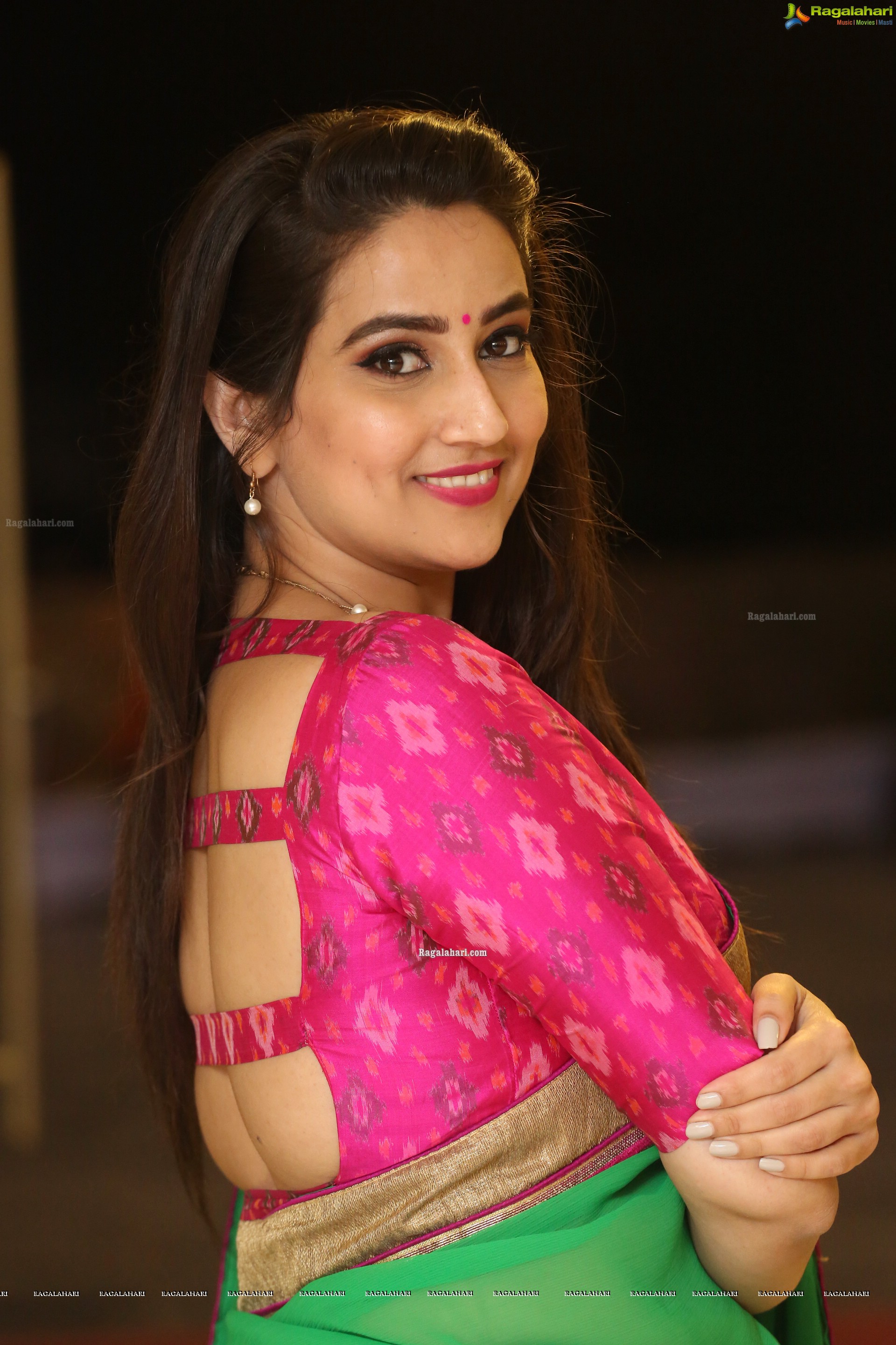 Manjusha at Tholu Bommalata Pre-Release HD Gallery, Images