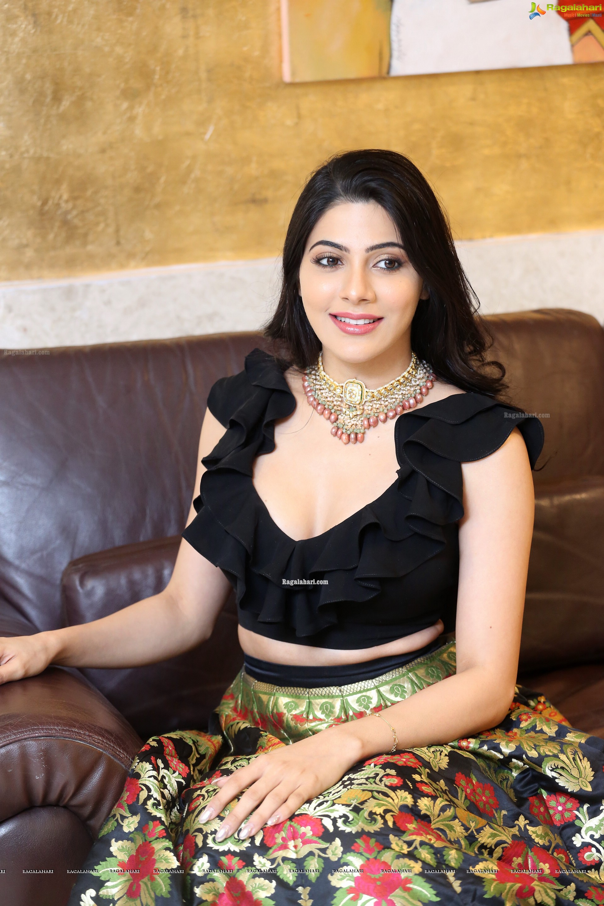 Nikki Tamboli @ Thippara Meesam Pre-Release Event - HD Gallery