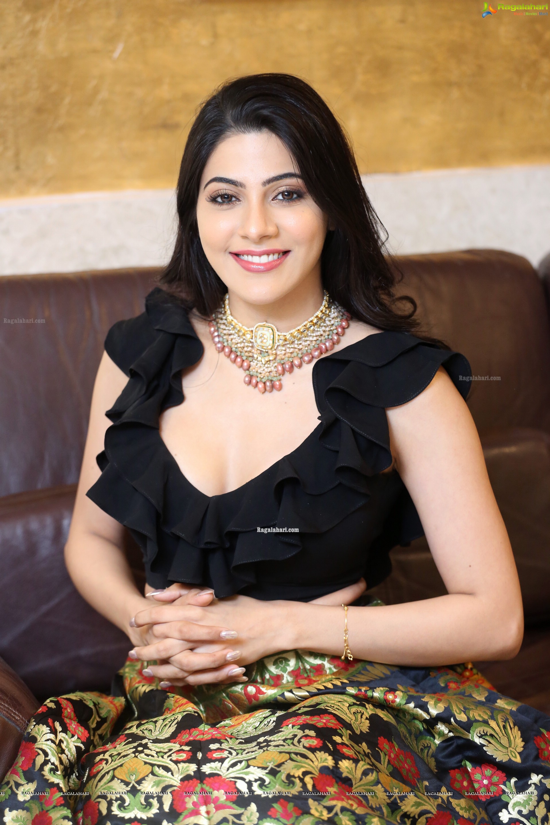 Nikki Tamboli @ Thippara Meesam Pre-Release Event - HD Gallery