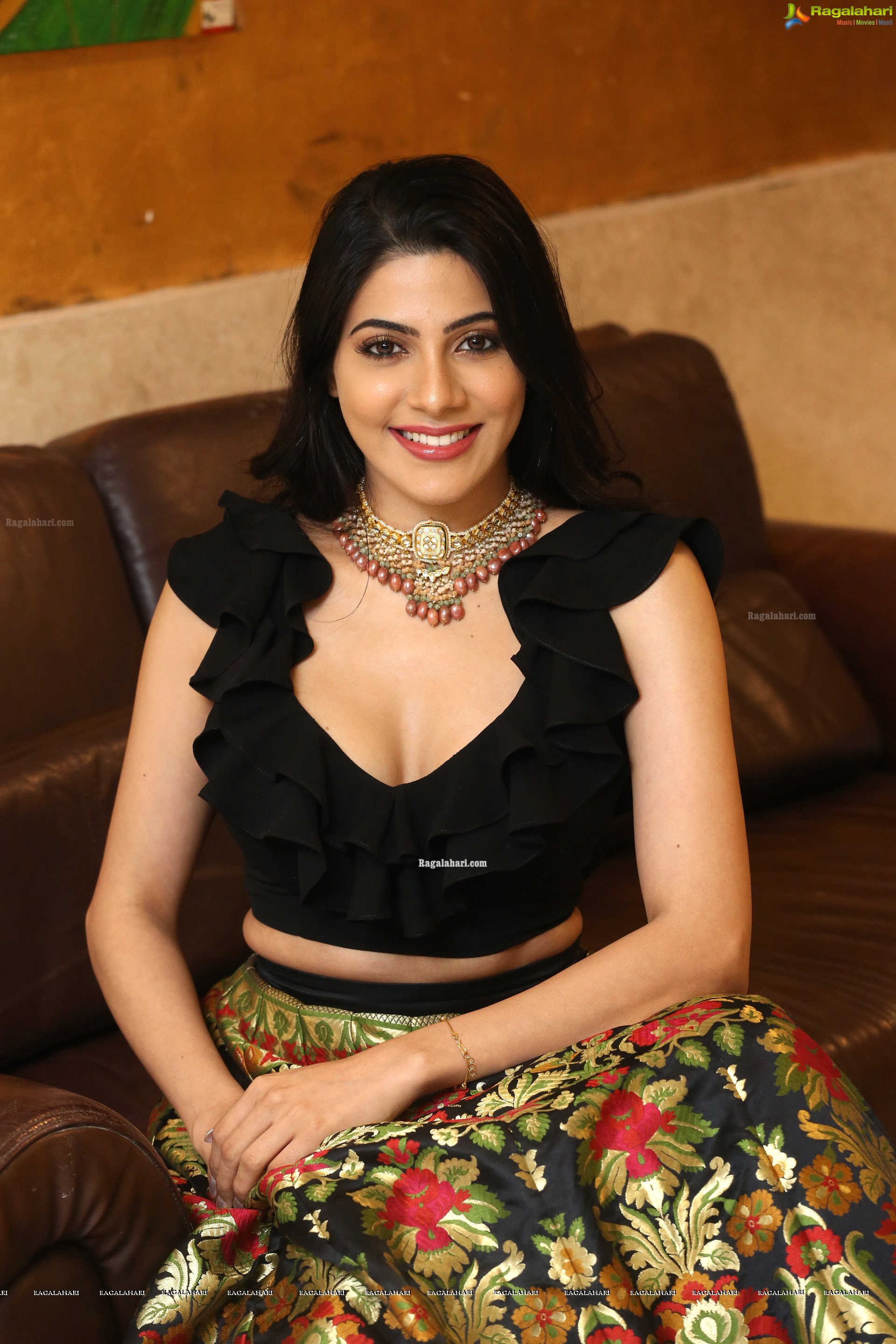 Nikki Tamboli @ Thippara Meesam Pre-Release Event - HD Gallery