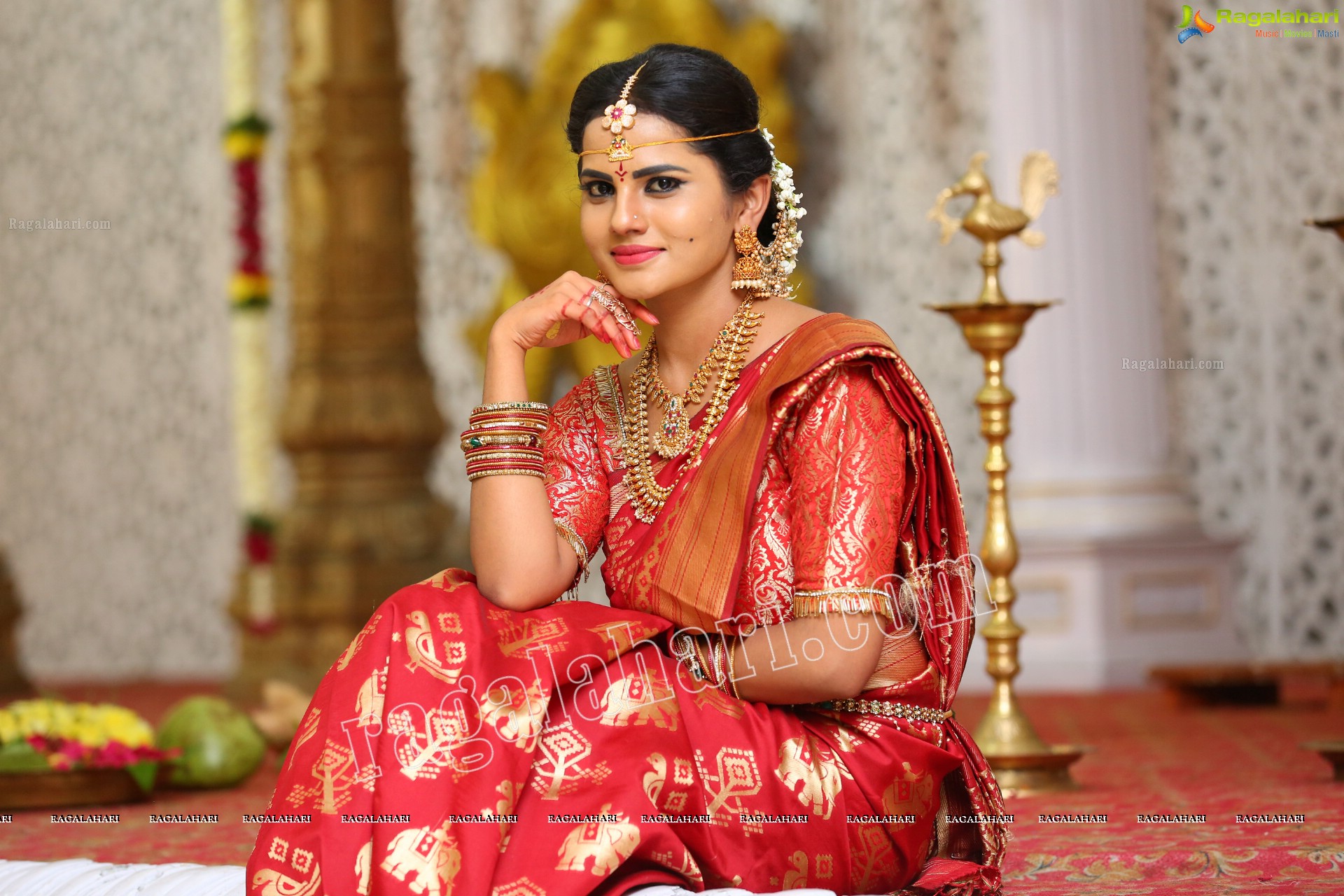 Priyanka Sharma at Roja Serial Sets HD Gallery, Images