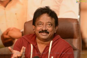 Ram Gopal Varma at Kamma Rajyam Lo Kadapa Reddlu Interview