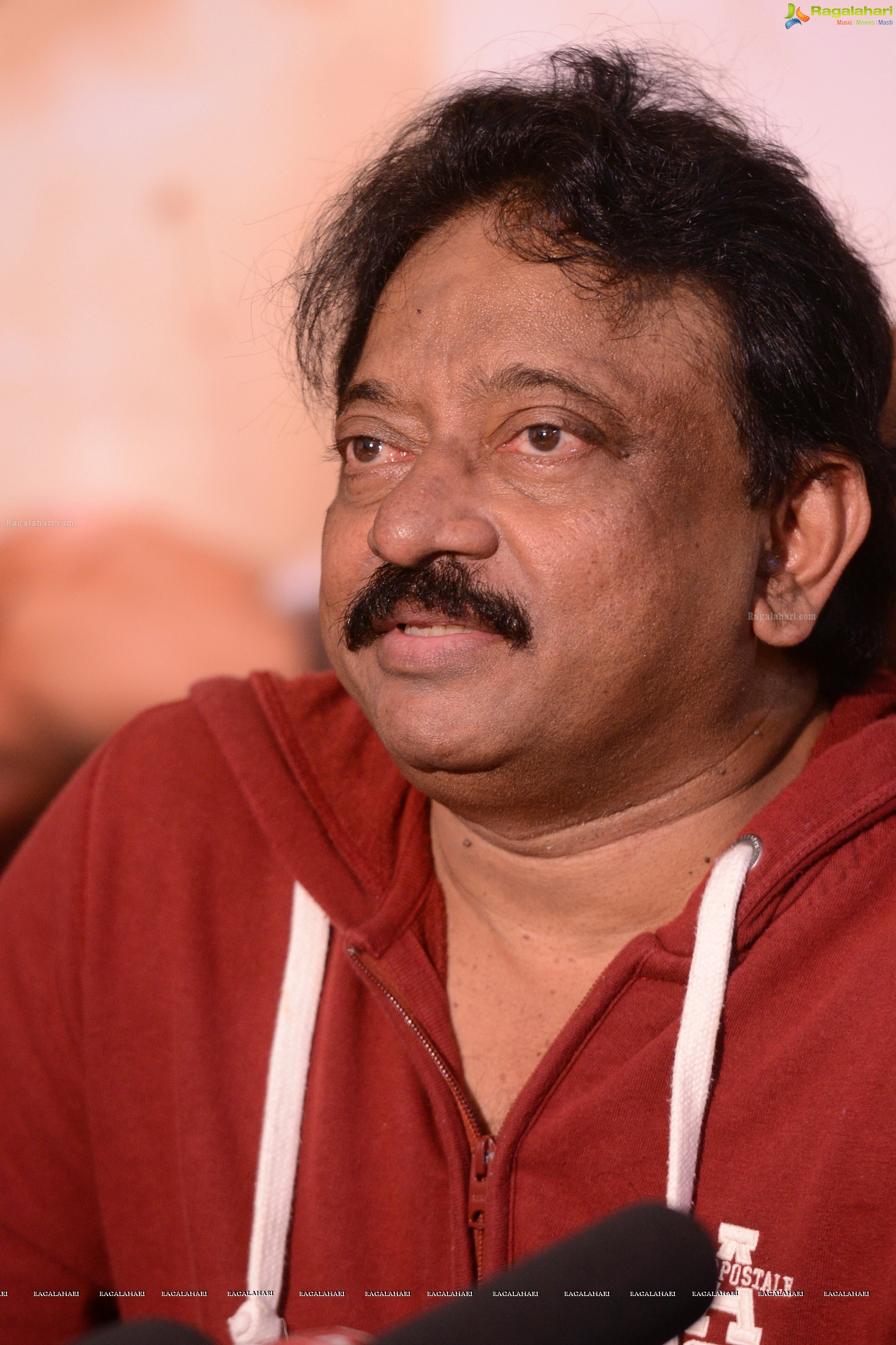 Ram Gopal Varma at Kamma Rajyam Lo Kadapa Reddlu Interview
