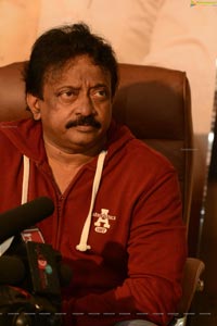 Ram Gopal Varma at Kamma Rajyam Lo Kadapa Reddlu Interview