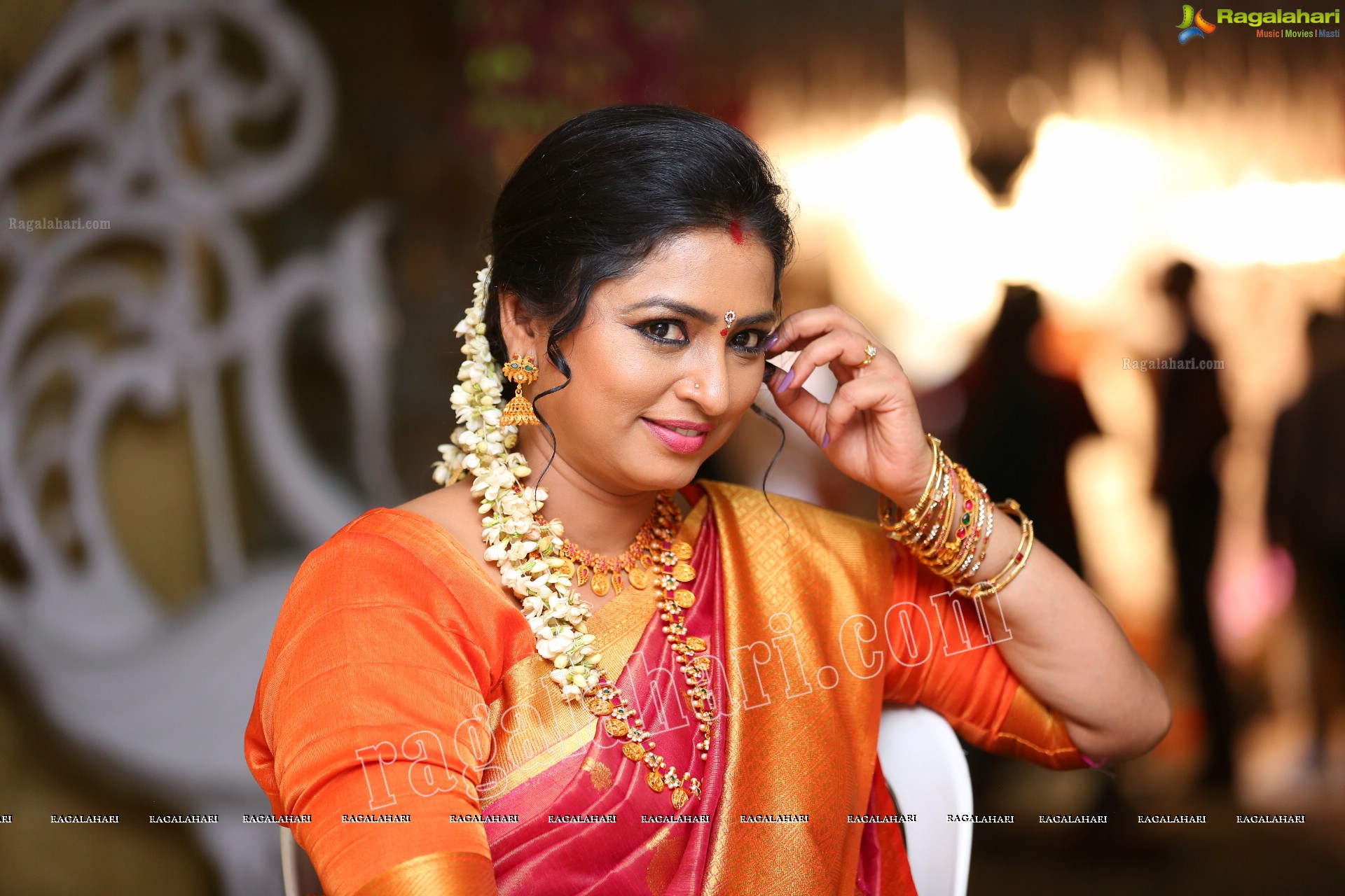 Sai Latha at Roja Serial Sets HD Gallery, Images