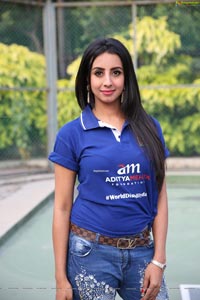 Sanjjanaa Galrani at Aditya Mehta Foundation Sporting Event