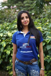 Sanjjanaa Galrani at Aditya Mehta Foundation Sporting Event