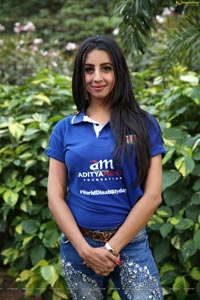 Sanjjanaa Galrani at Aditya Mehta Foundation Sporting Event