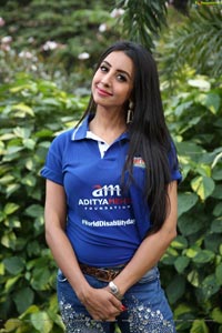 Sanjjanaa Galrani at Aditya Mehta Foundation Sporting Event