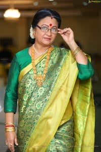 Senior Actress Srilakshmi at Roja Serial Sets