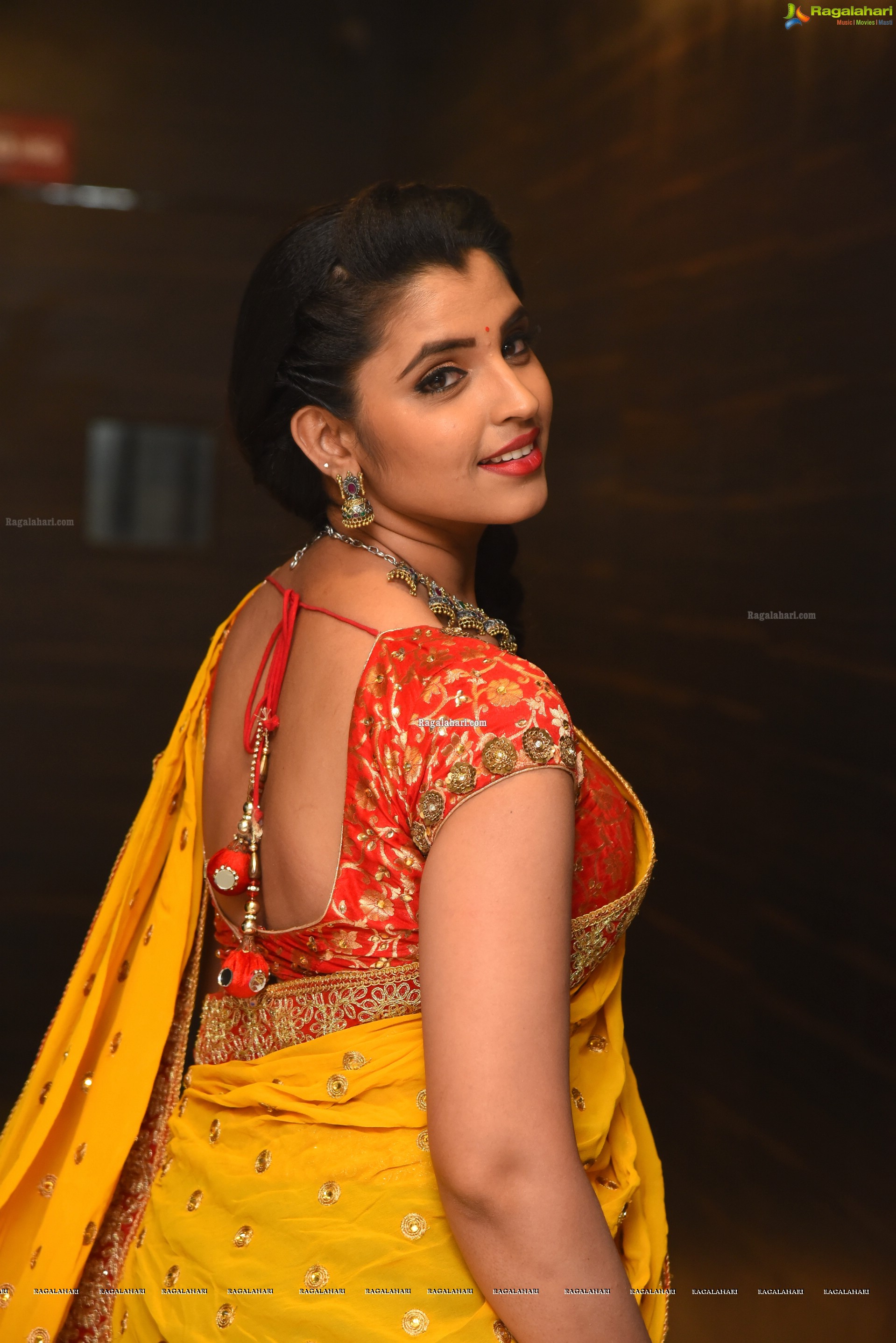 Anchor Syamala at Raja Vaaru Rani Gaaru Pre-Release Event - HD Gallery