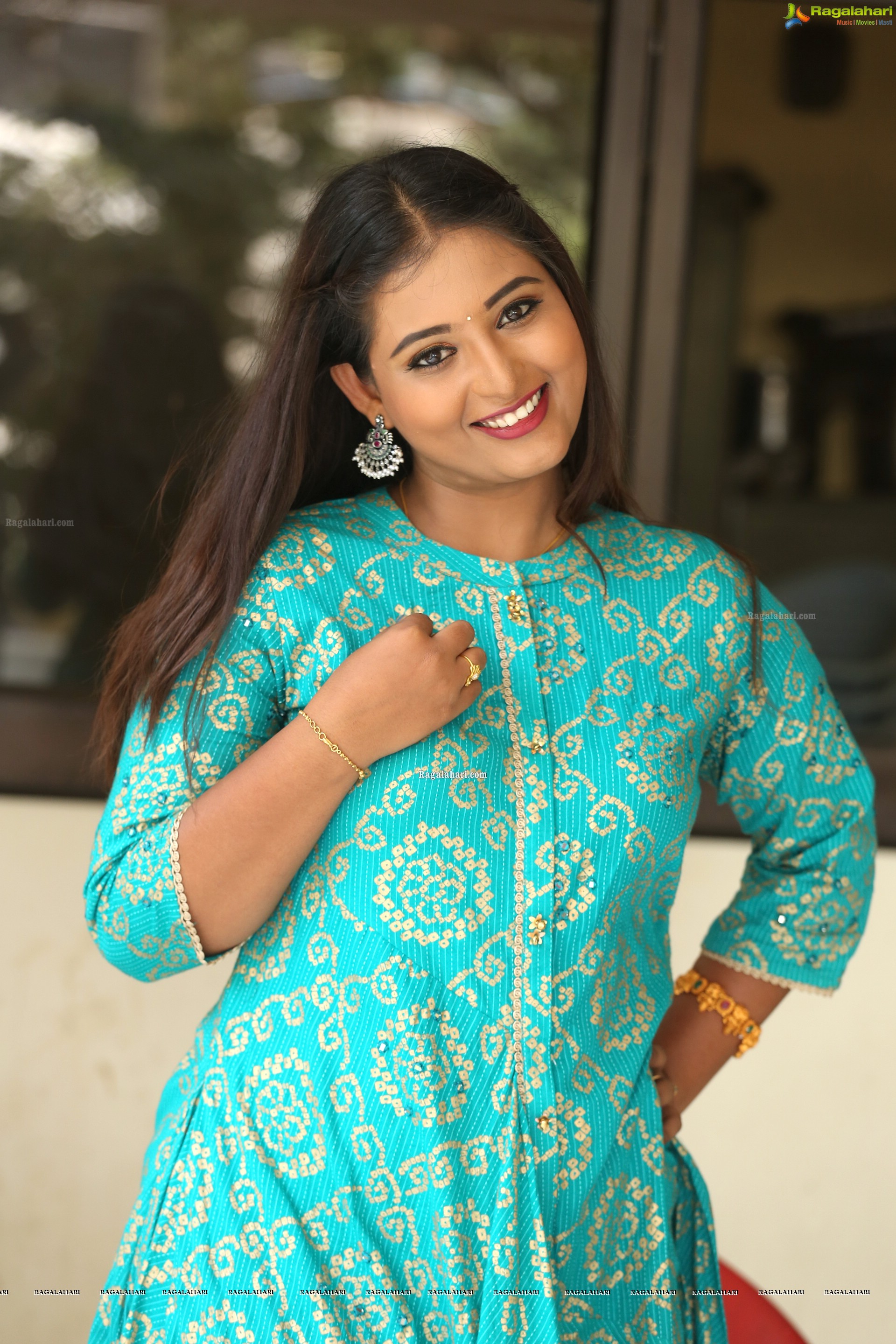 Teja Reddy at Rudra Nagu Movie Muhurat HD Gallery, Images