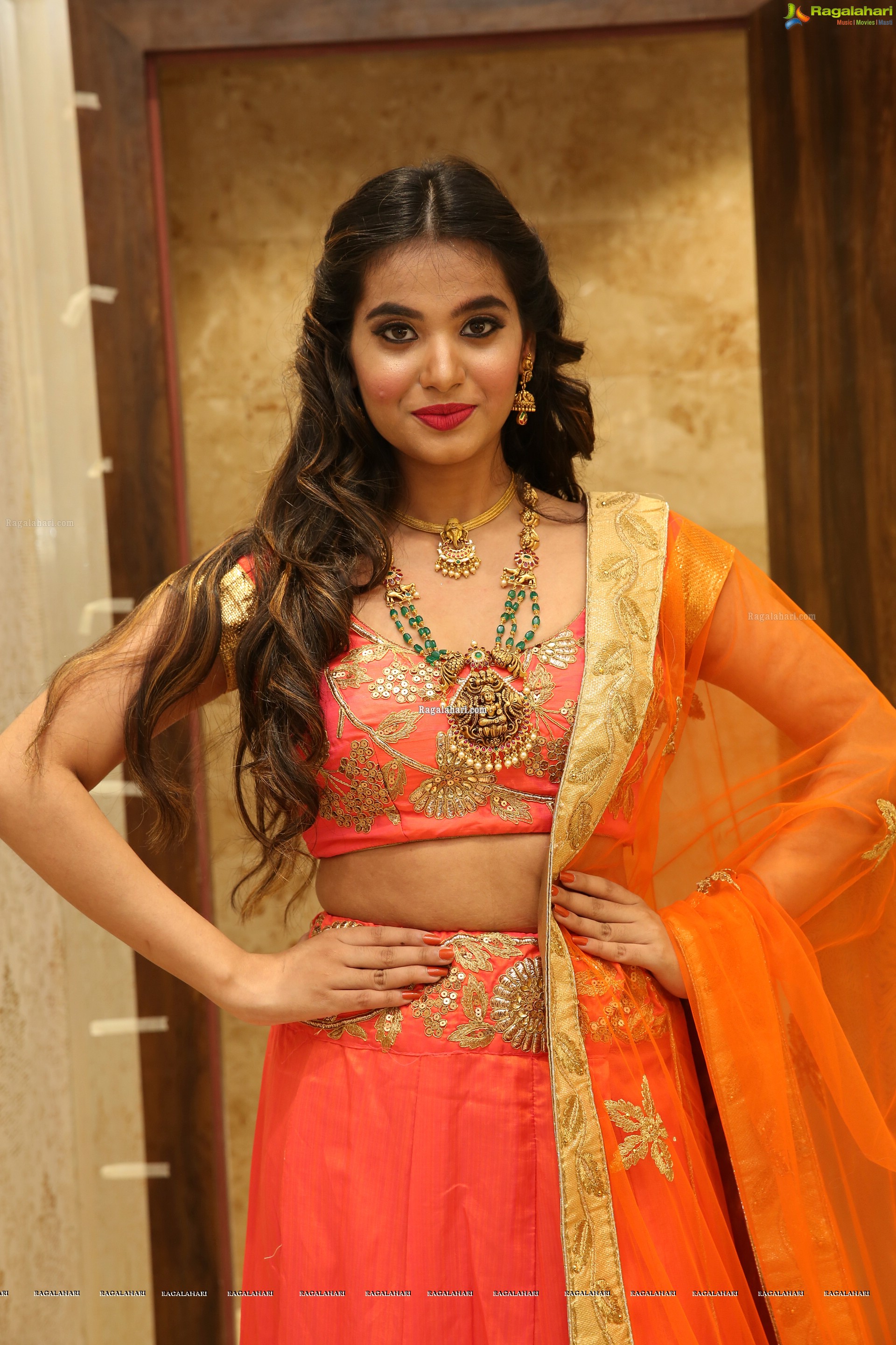 Vaishnavi Rao at Manepally Jewellers Kukatpally Showroom Curtain Raiser - HD Gallery